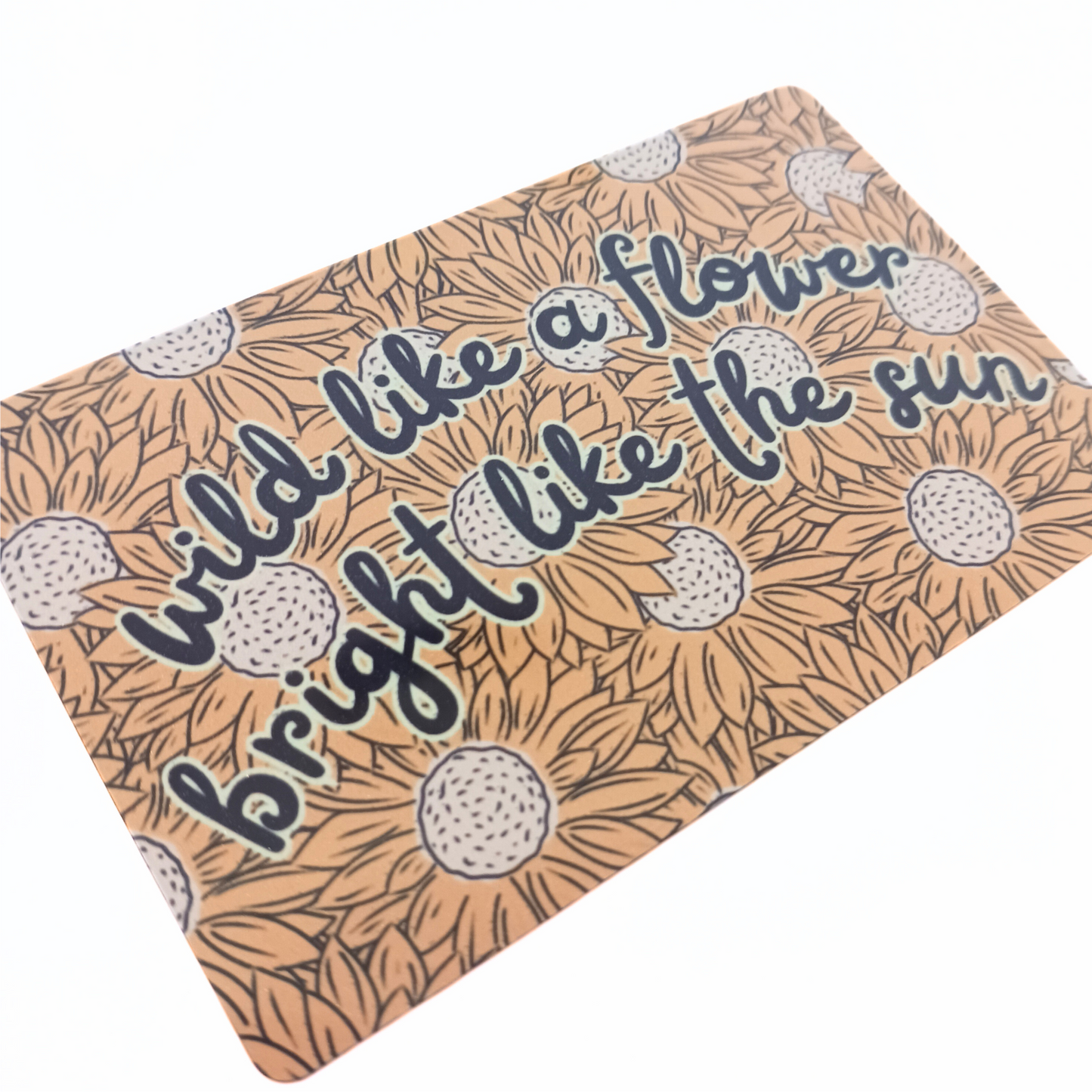 Sunflower // Washi Cutter Card