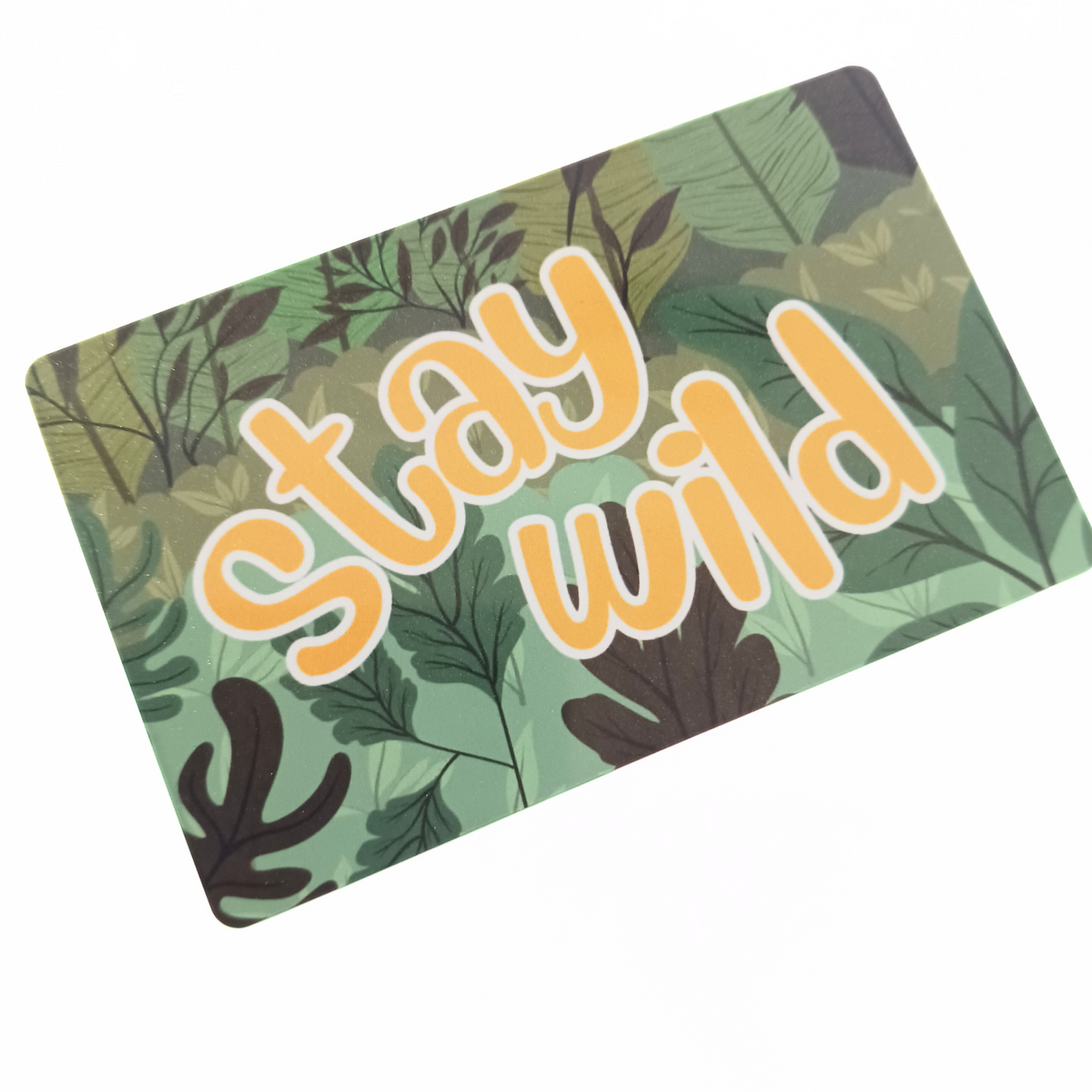 Stay Wild // Washi Cutter Card