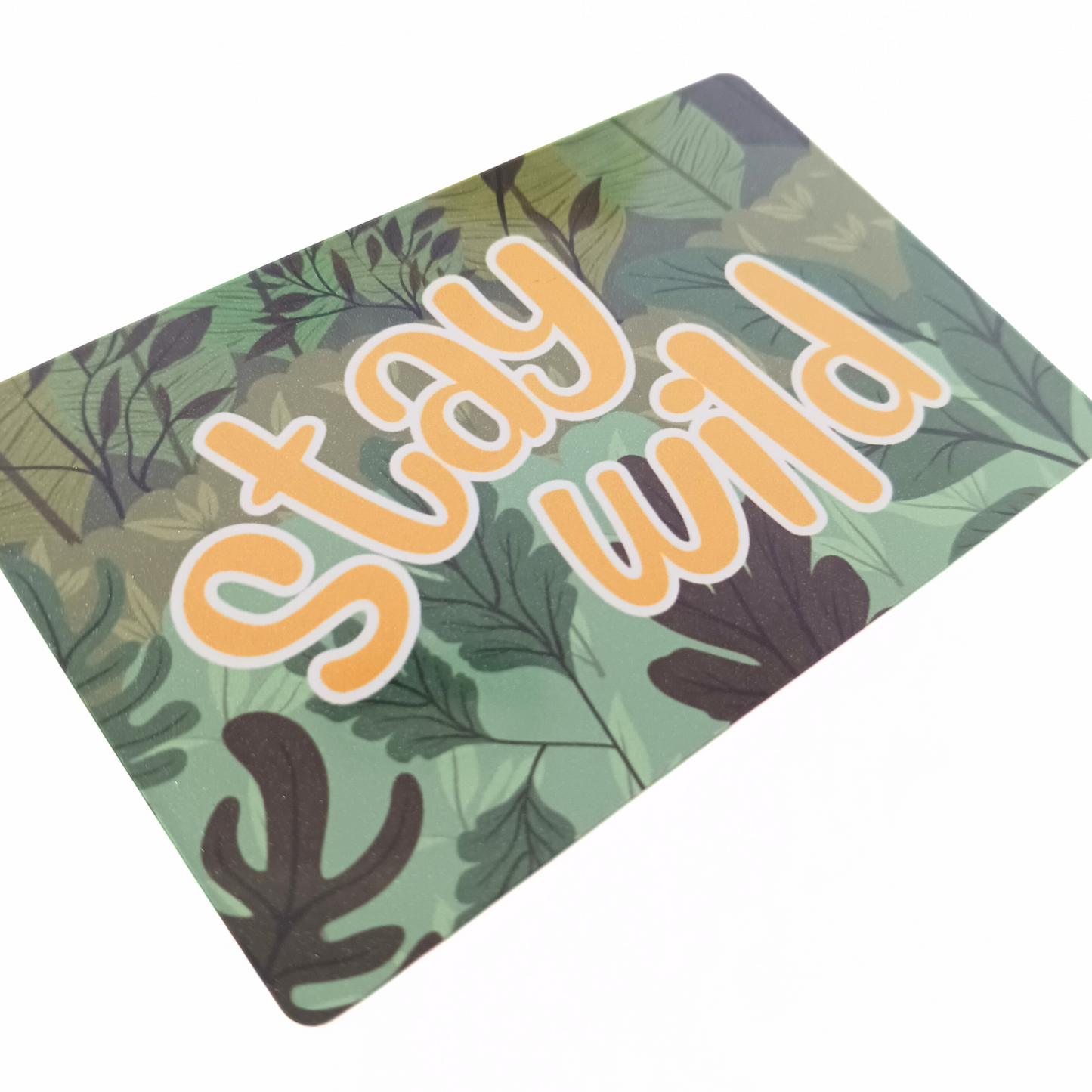 Stay Wild // Washi Cutter Card