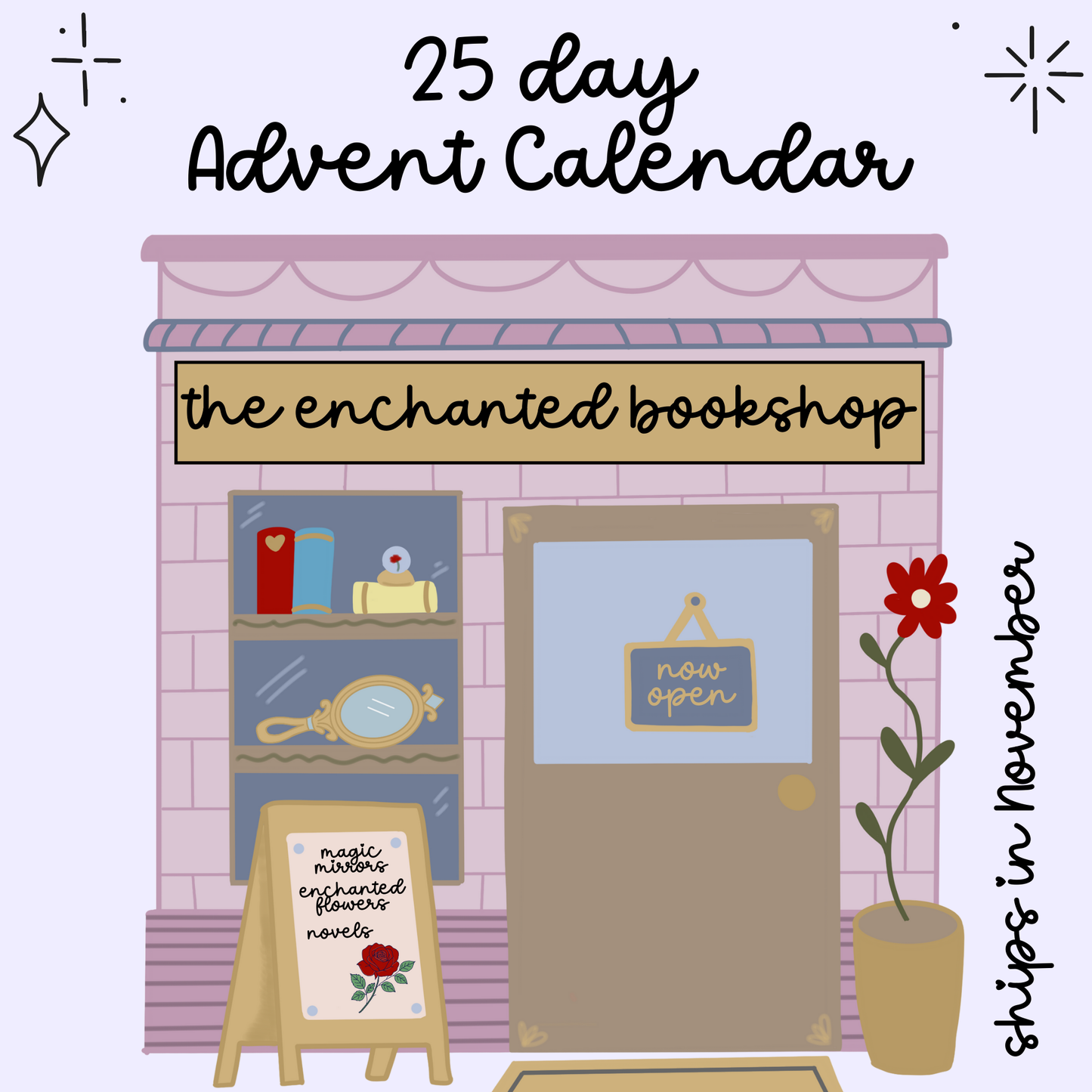 25 Day Stickers & Stationery Advent Calendar