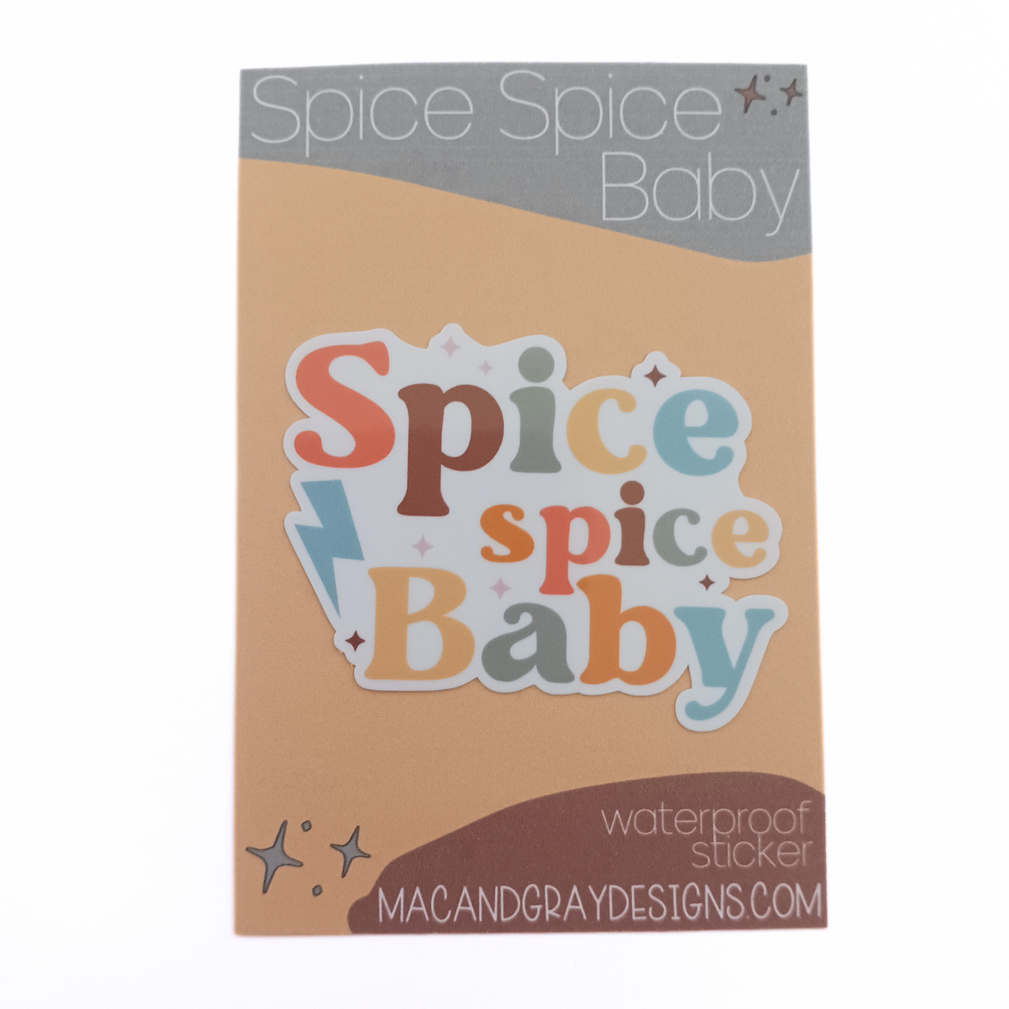 Spice Spice Baby | Waterproof Sticker