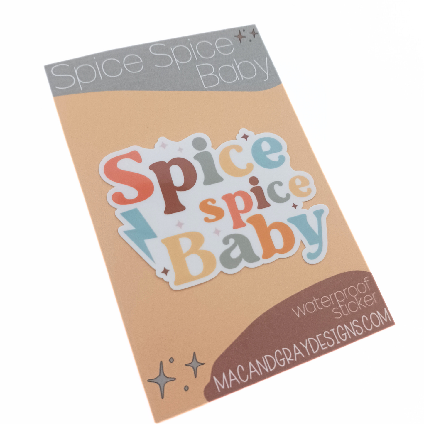 Spice Spice Baby | Waterproof Sticker