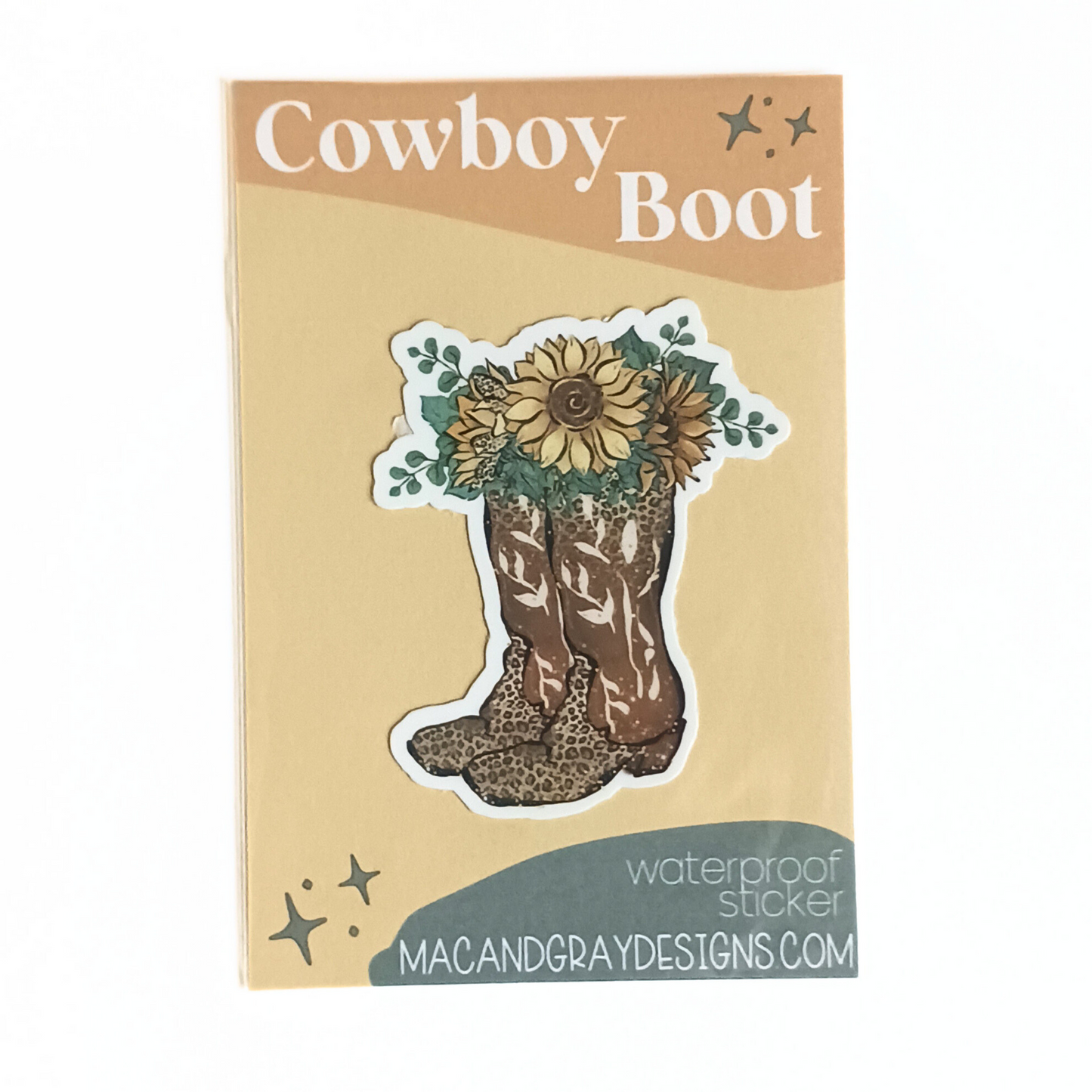 Cowboy Boot | Waterproof Sticker