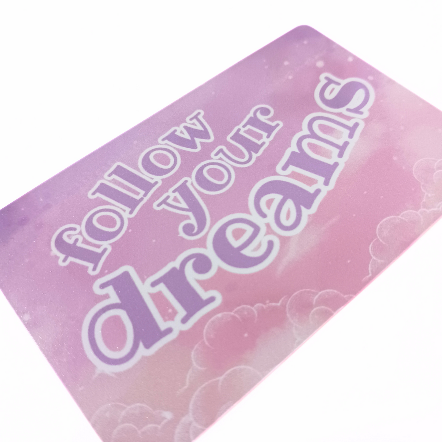 Follow Your Dreams | Washi Cutter Card