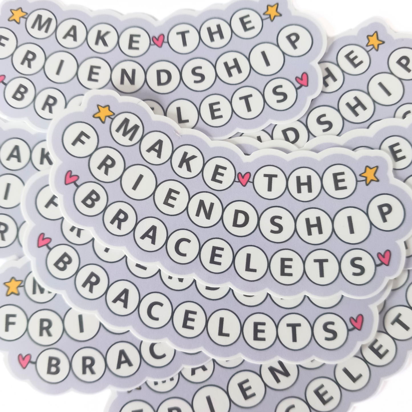 Friendship Bracelet | Waterproof Sticker