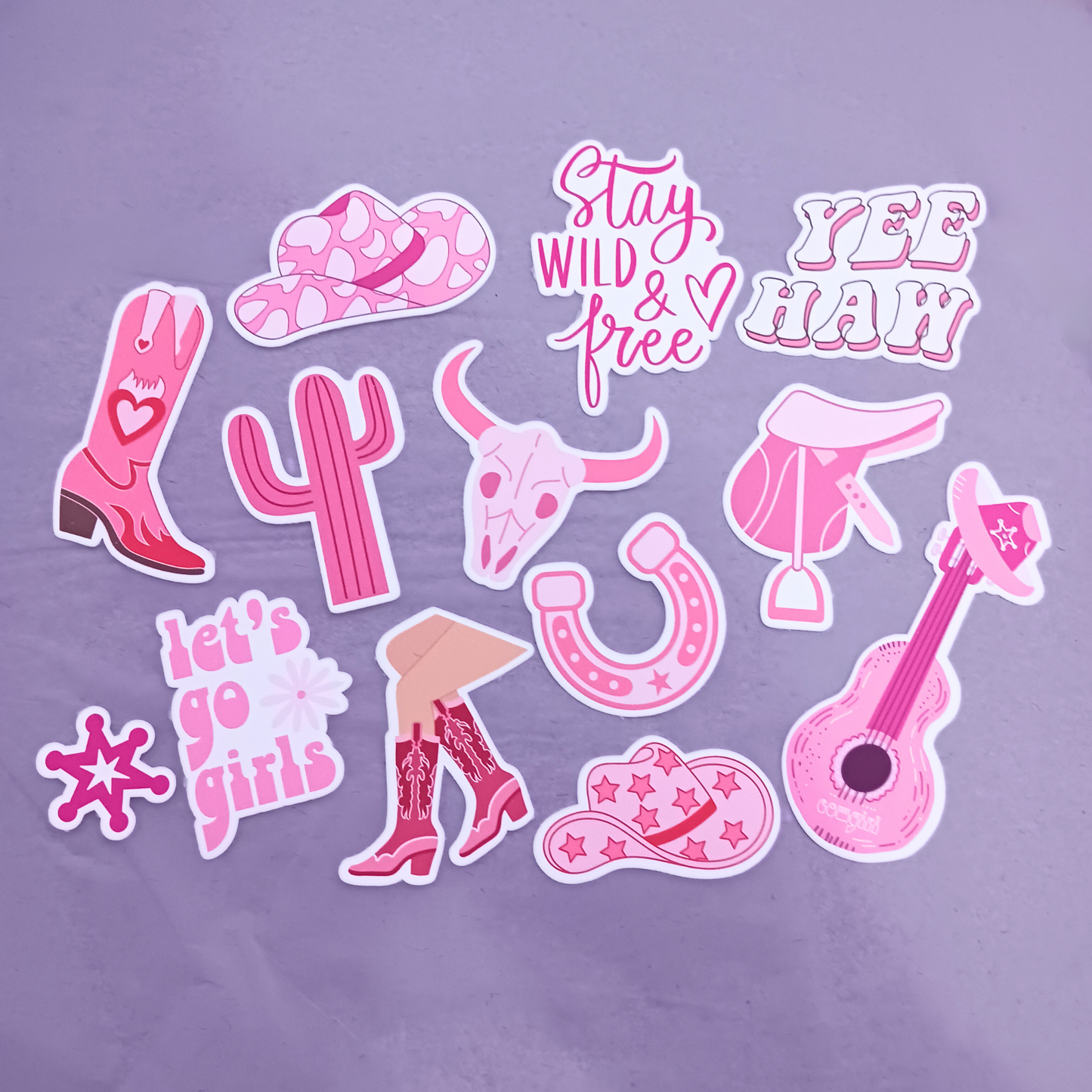 Cowgirl Deco | Sticker Pack