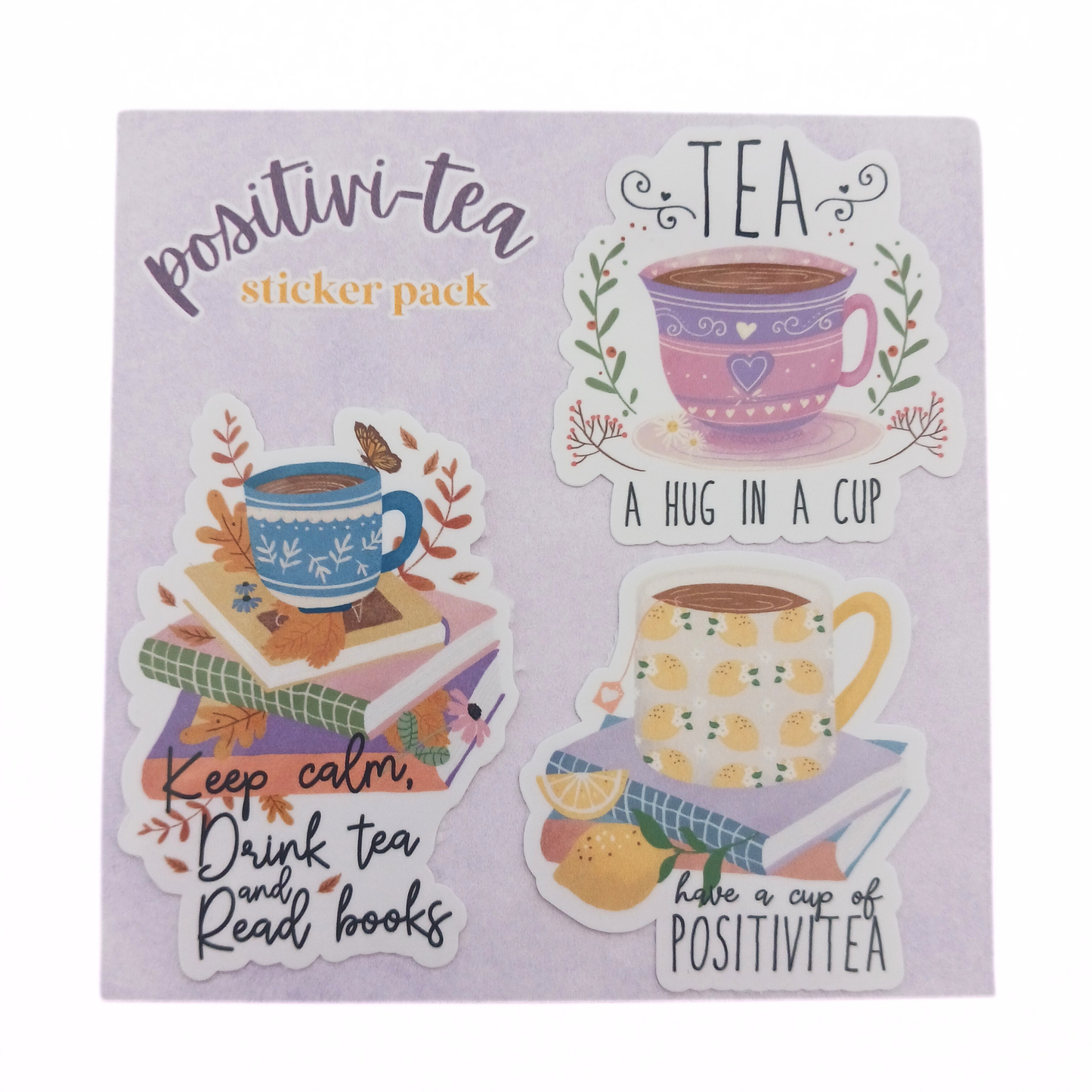 Positivi-tea | Waterproof Sticker Pack