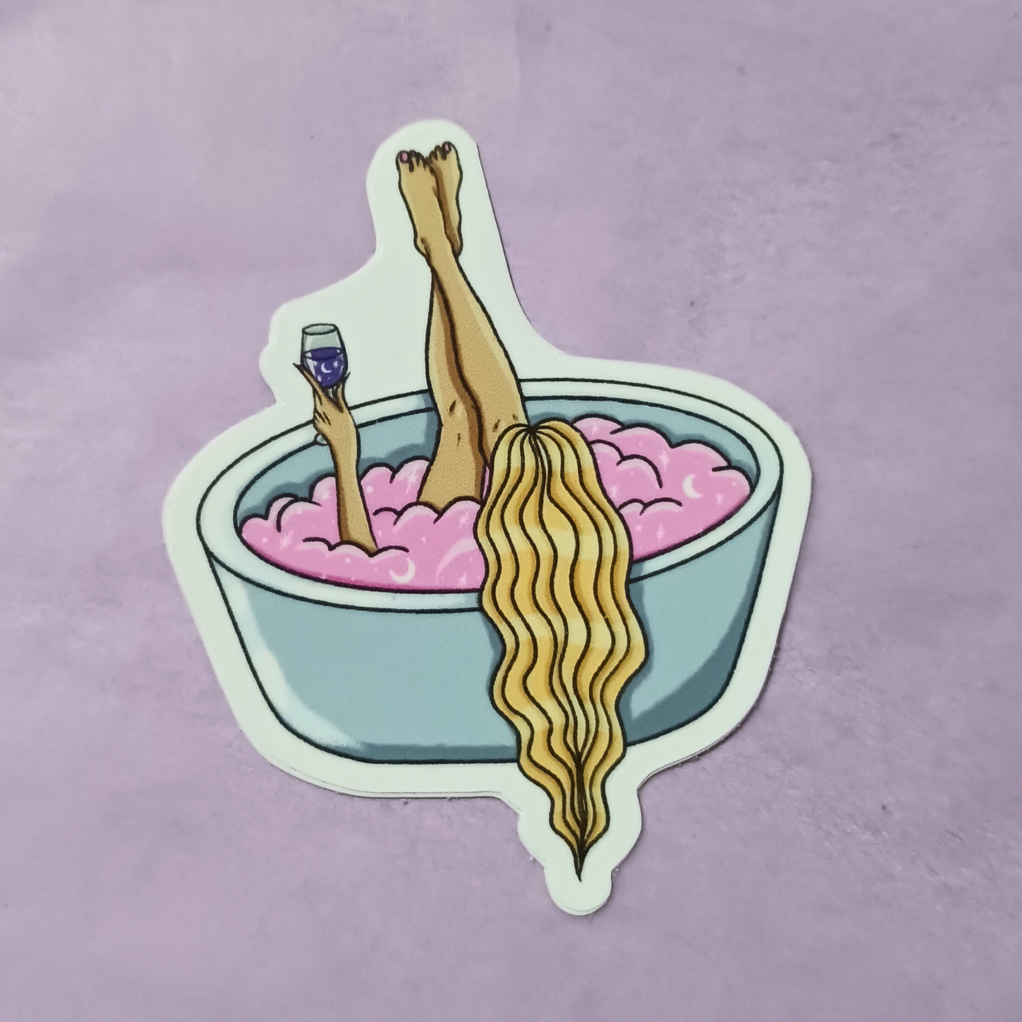 Bathtime Bubbles | Waterproof Sticker