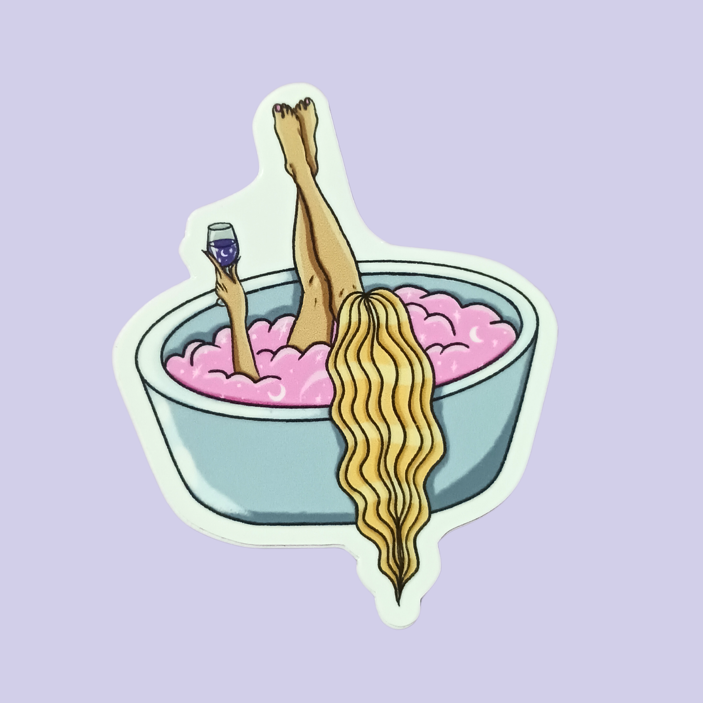 Bathtime Bubbles | Waterproof Sticker