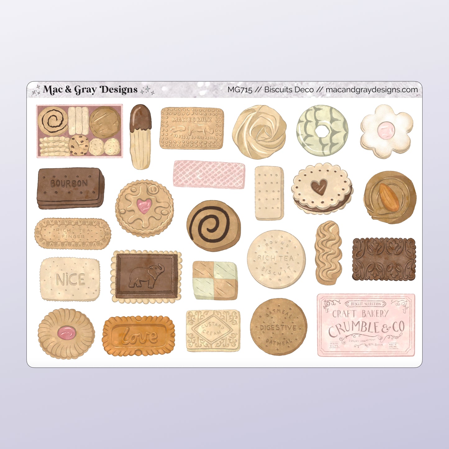 Biscuits | Deco Stickers