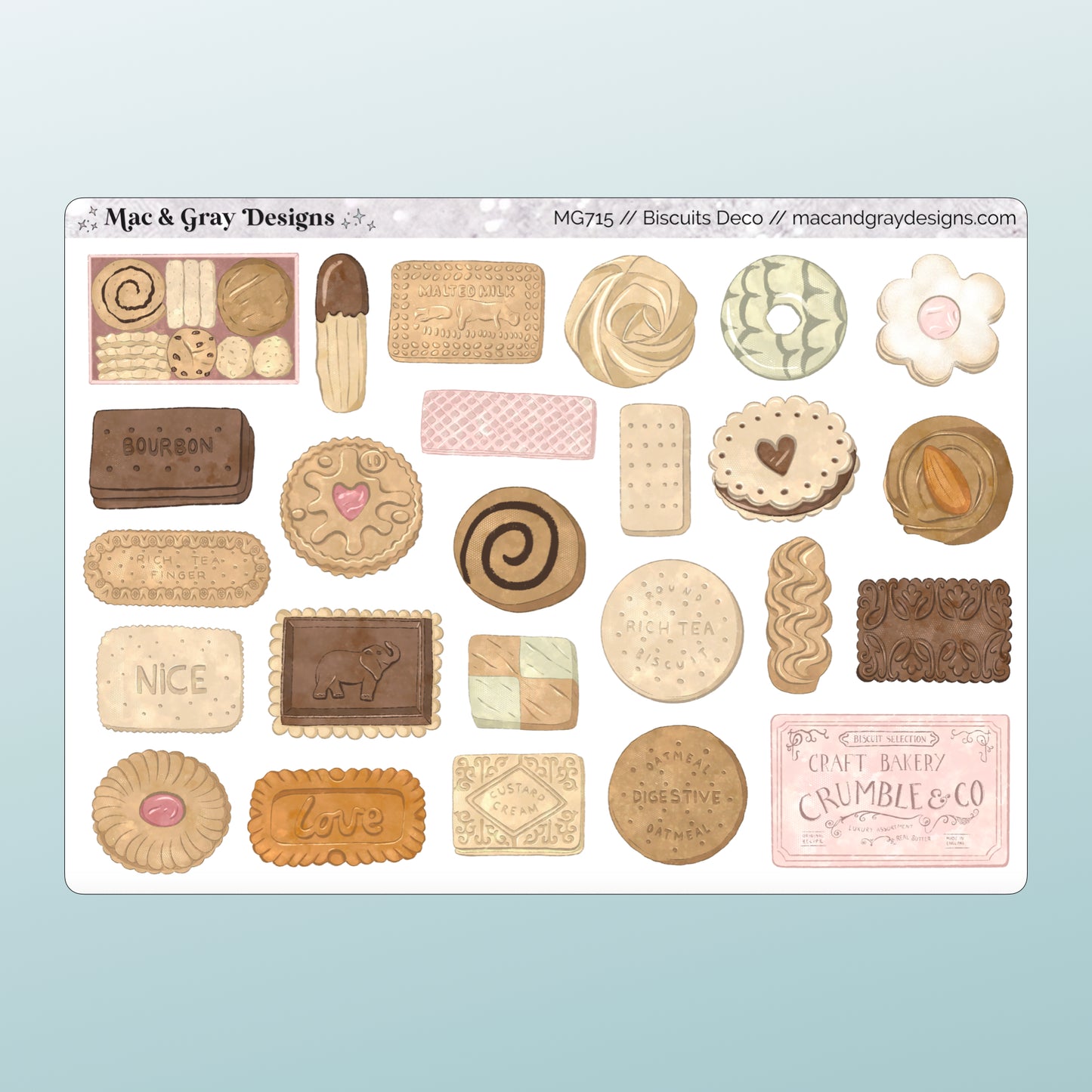 Biscuits | Deco Stickers