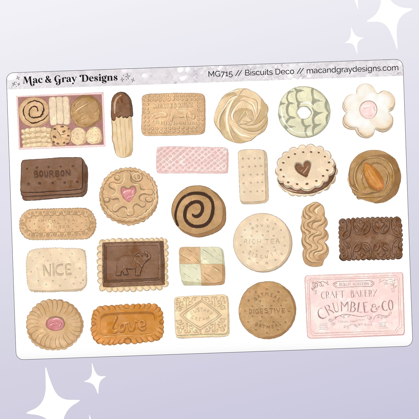 Biscuits | Deco Stickers