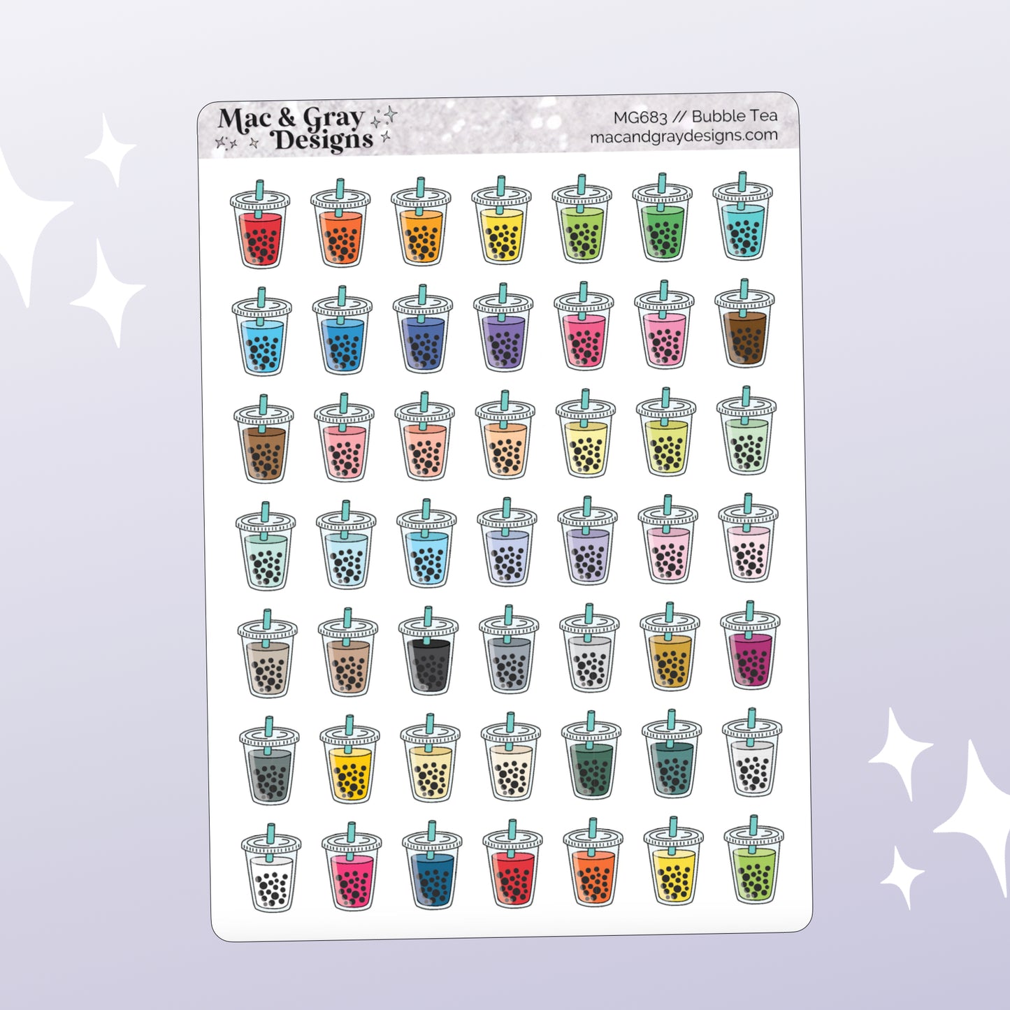 Bubble Tea | Deco Stickers