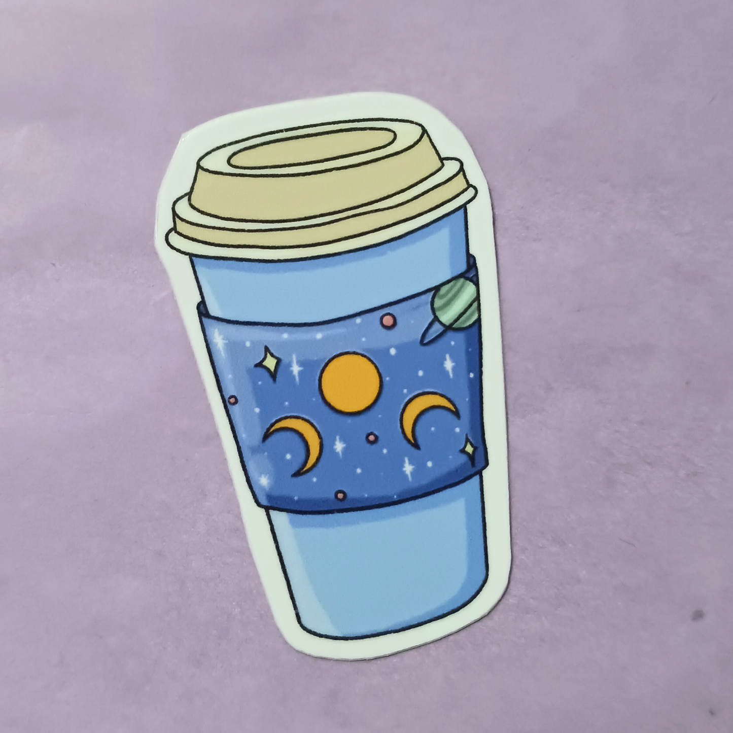 Celestial Coffee | Waterproof Sticker