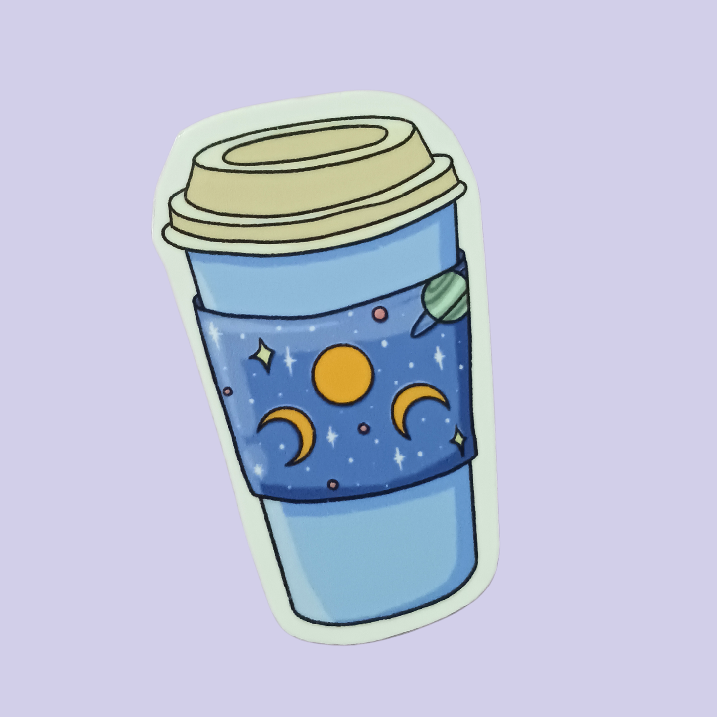 Celestial Coffee | Waterproof Sticker