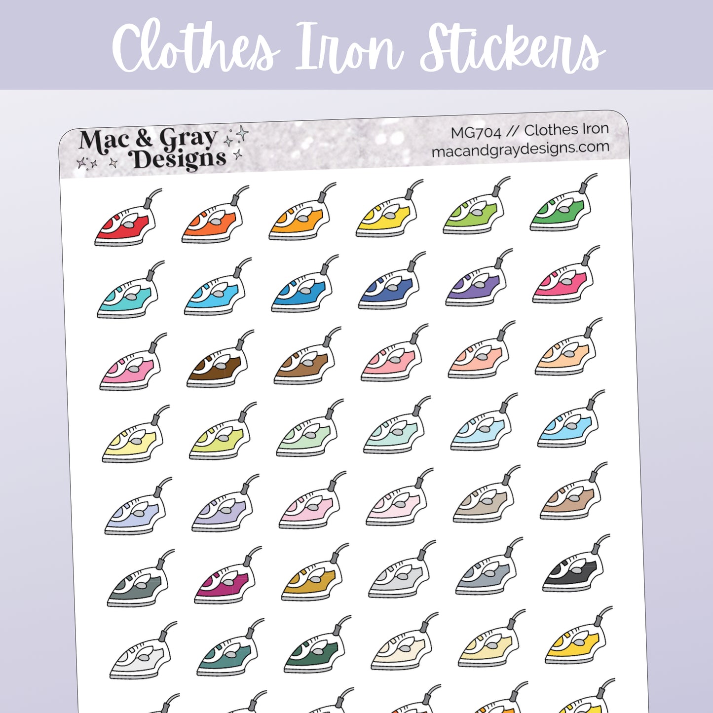 Clothes Iron | Functional Stickers