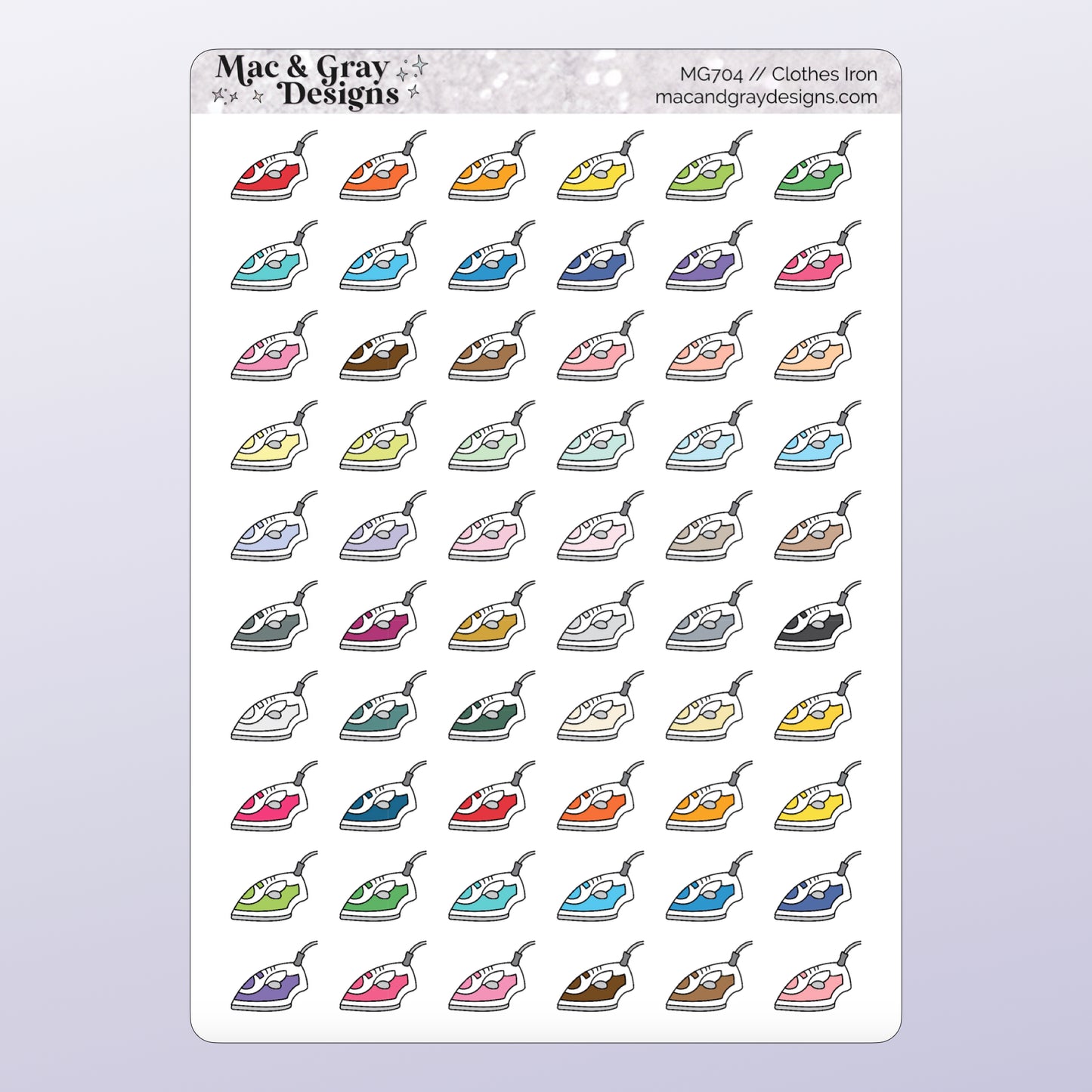 Clothes Iron | Functional Stickers