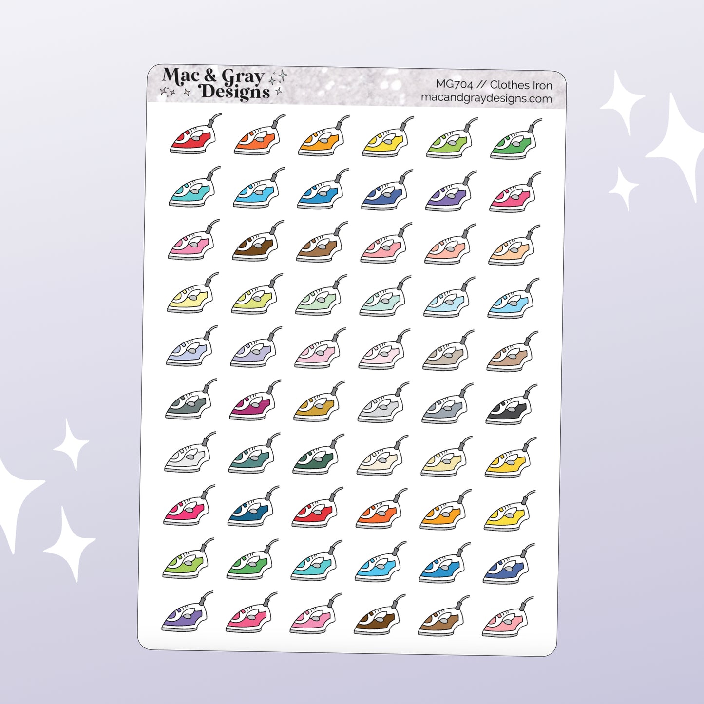 Clothes Iron | Functional Stickers