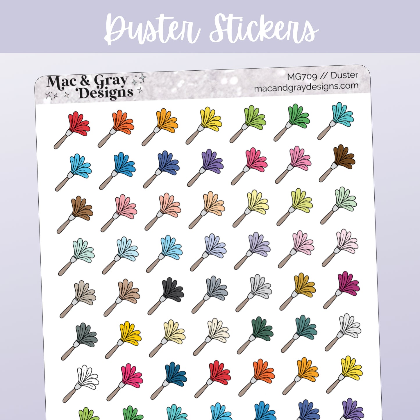 Feather Duster | Functional Stickers