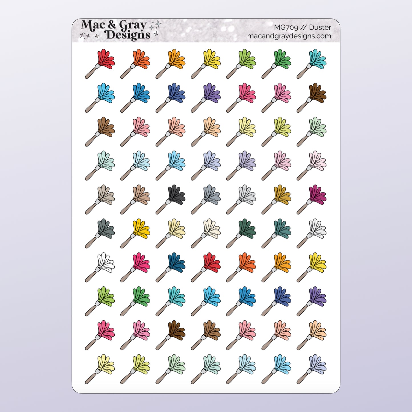 Feather Duster | Functional Stickers