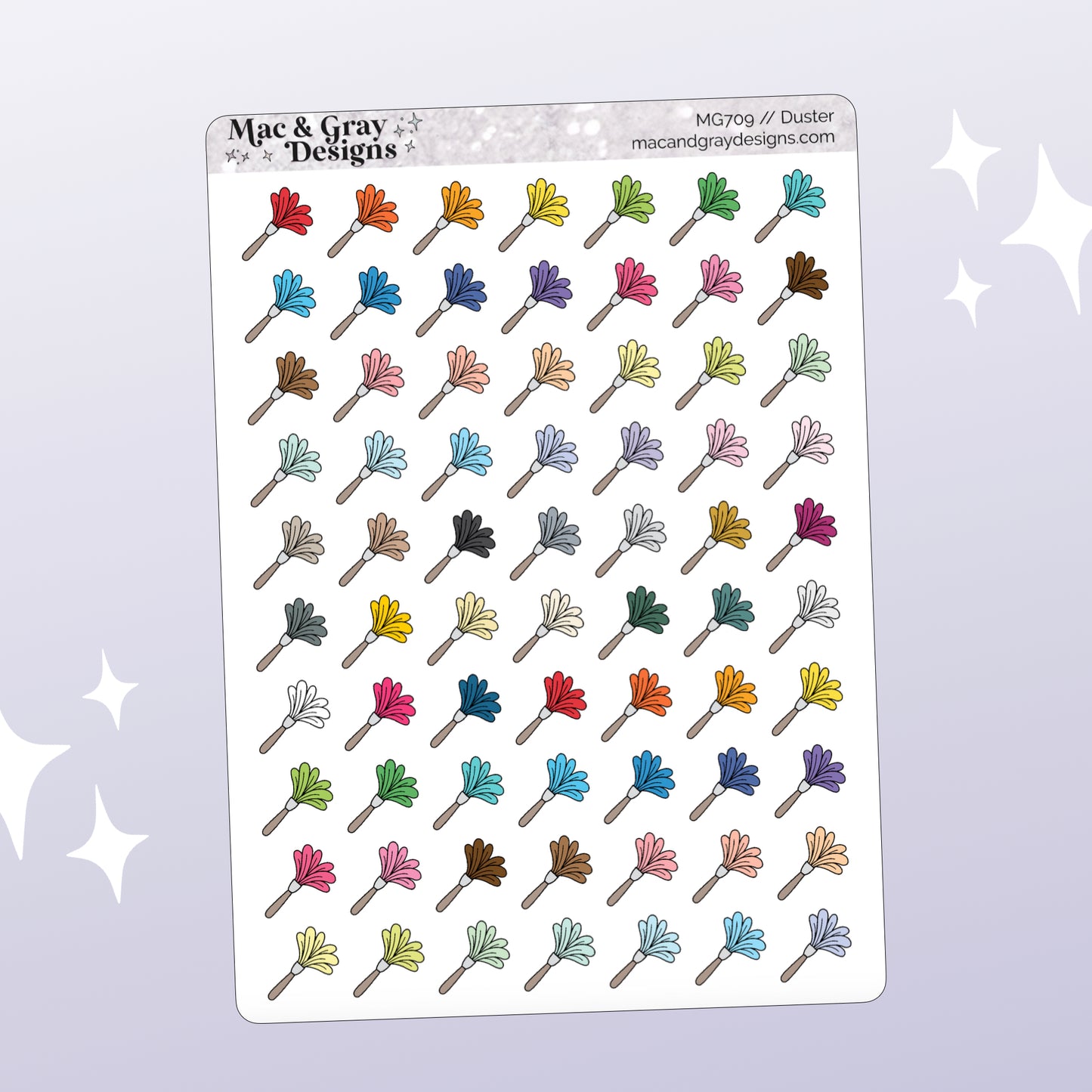 Feather Duster | Functional Stickers