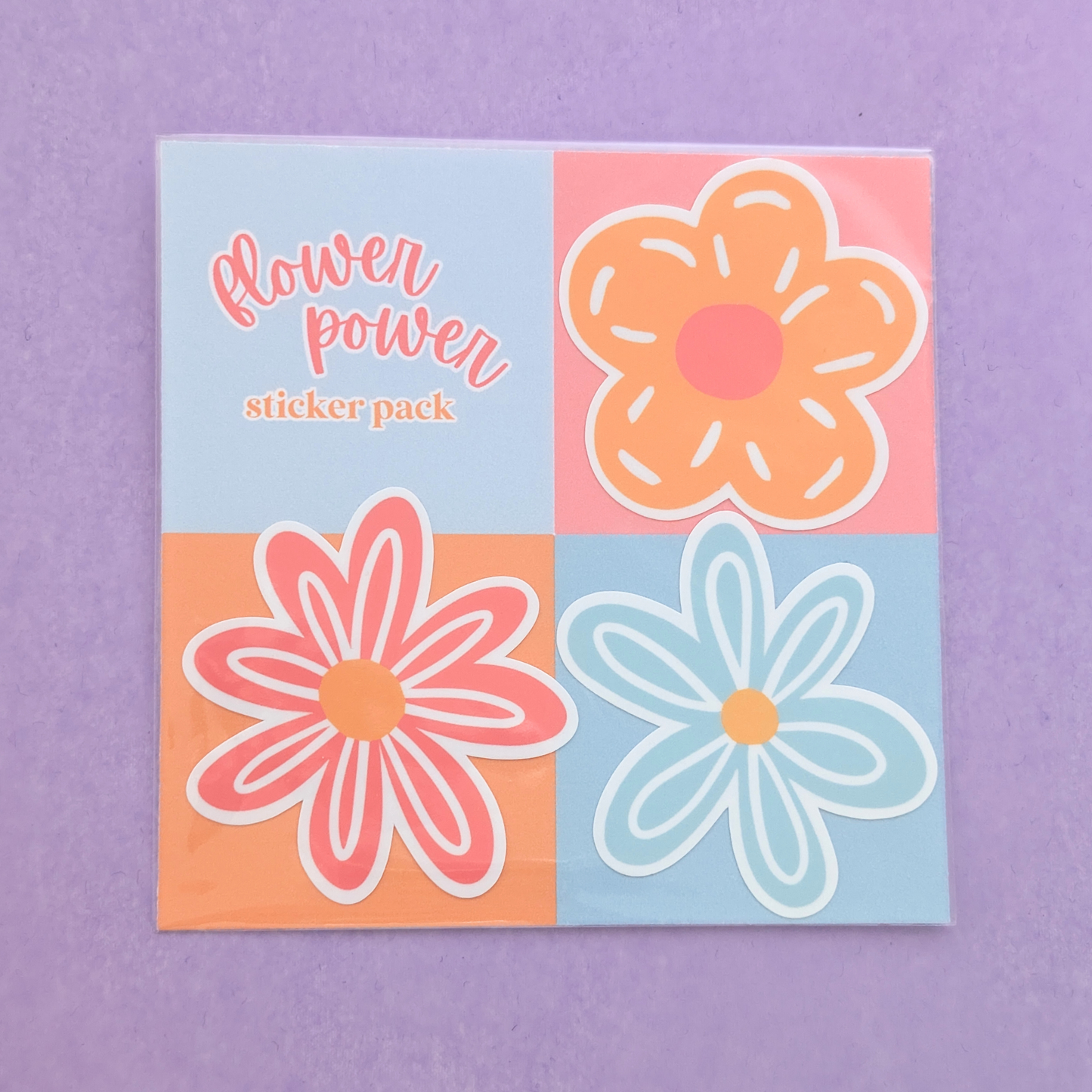 Flower Power | Waterproof Sticker Pack