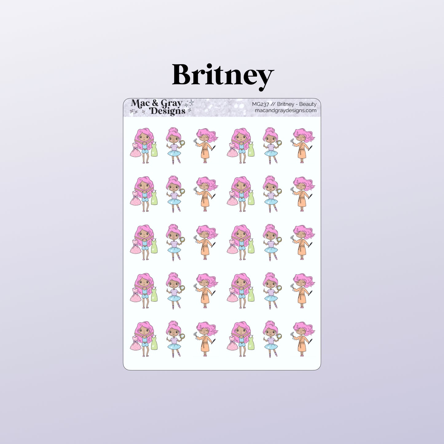 Beauty | Character Stickers