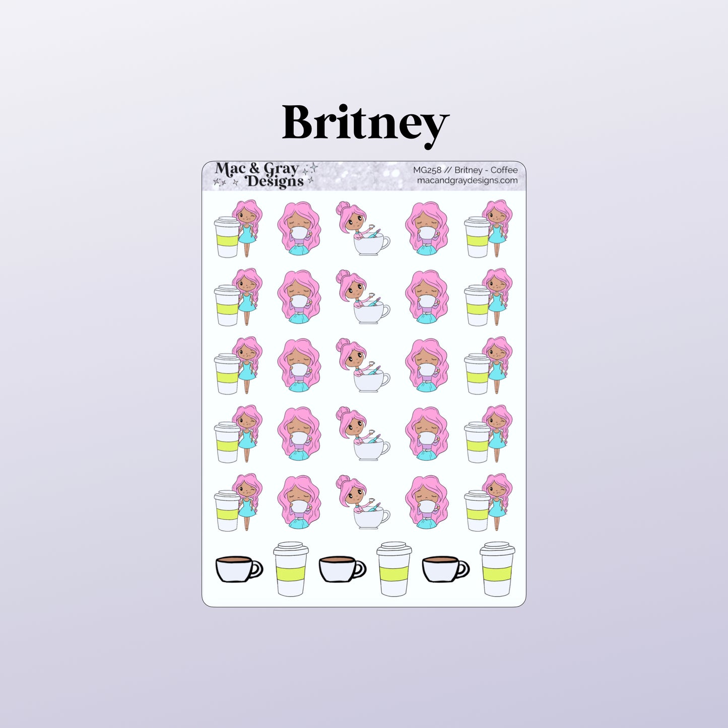 Coffee | Character Stickers