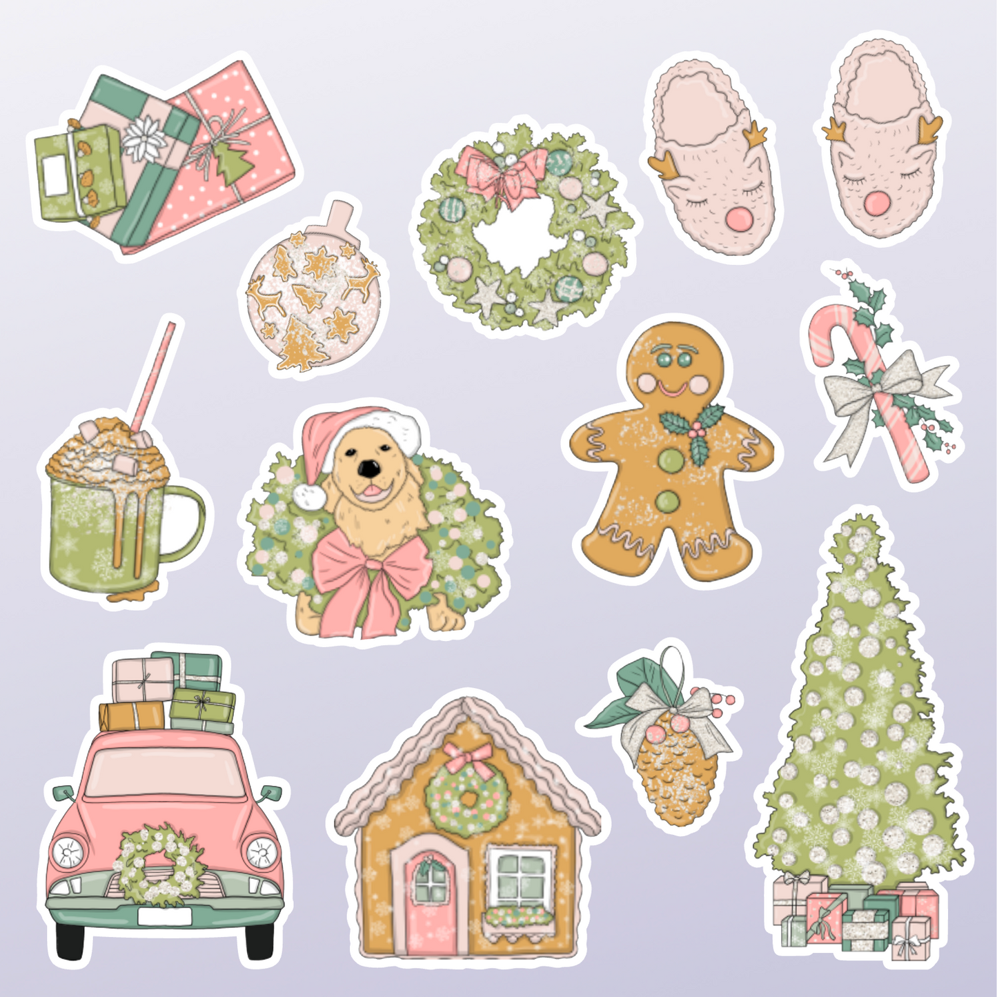 Merry & Bright | Sticker Pack