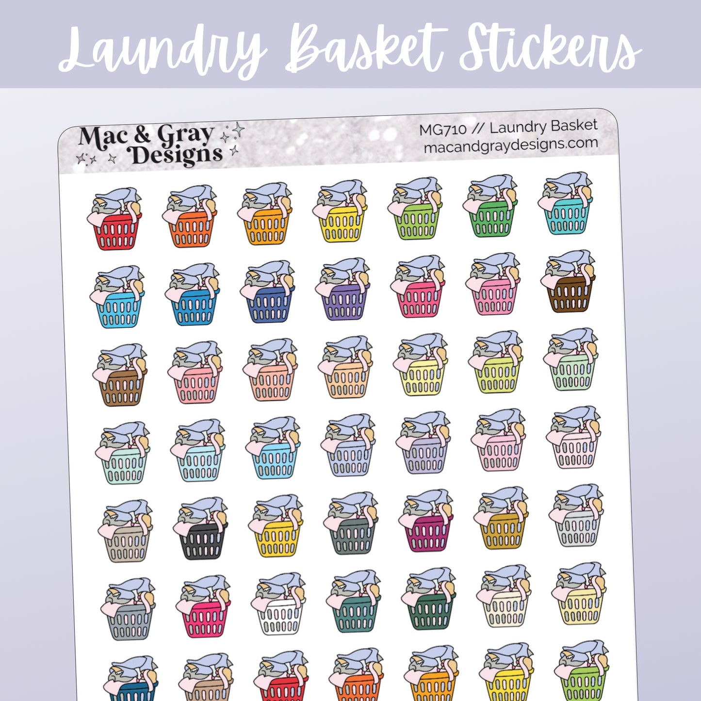 Laundry Basket | Functional Stickers