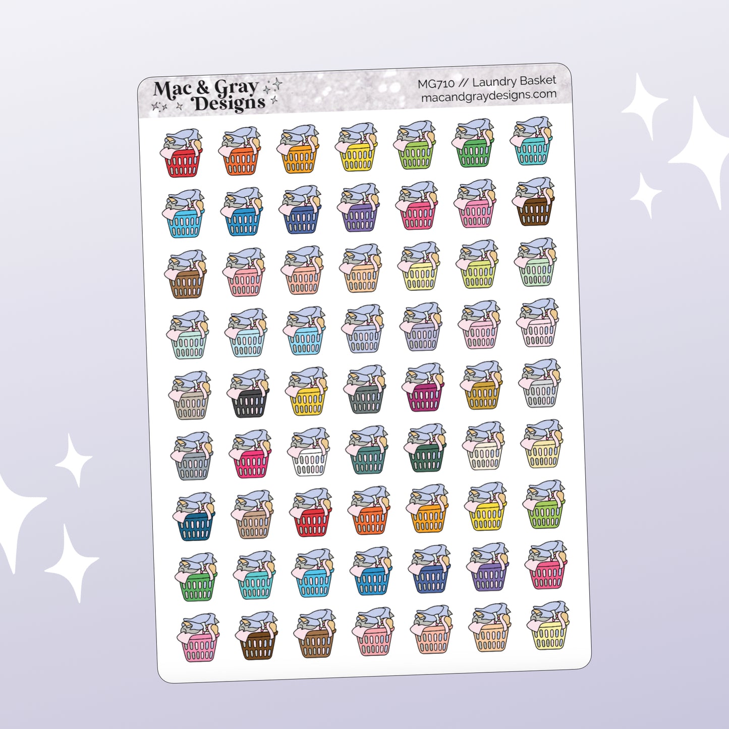 Laundry Basket | Functional Stickers