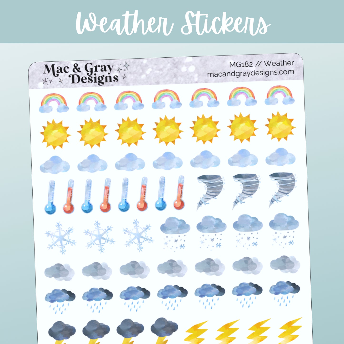 Weather | Functional Stickers