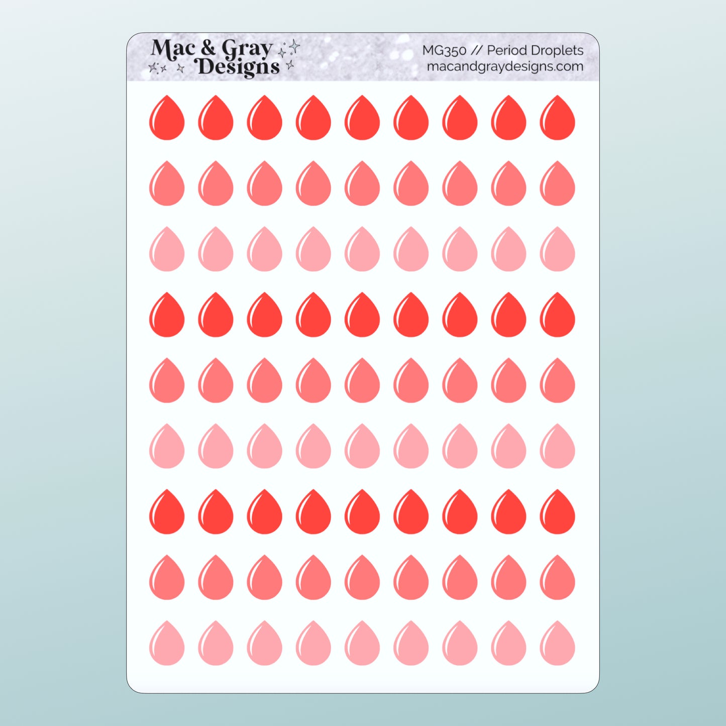 Period Trackers | Functional Stickers