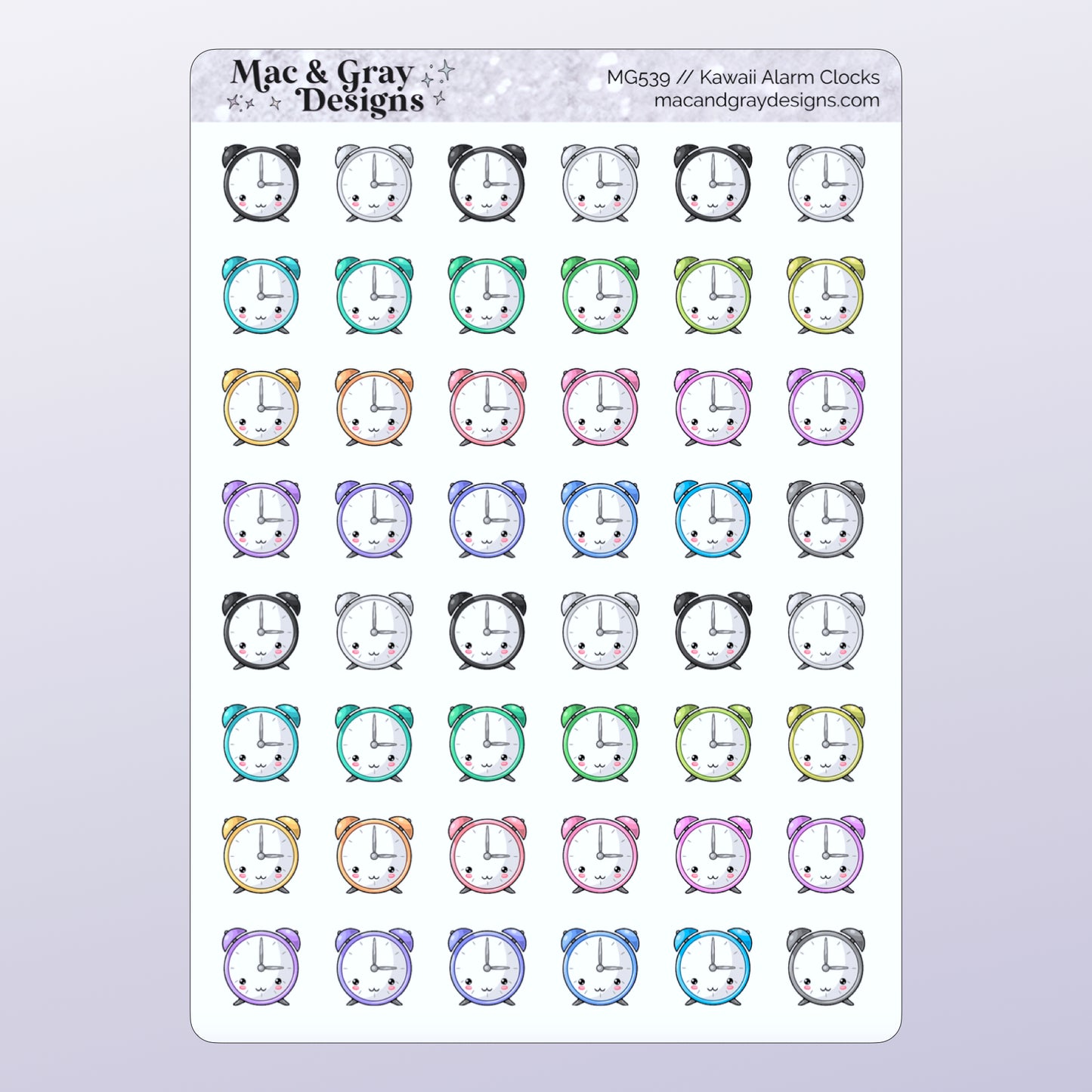 Alarm Clocks | Functional Stickers