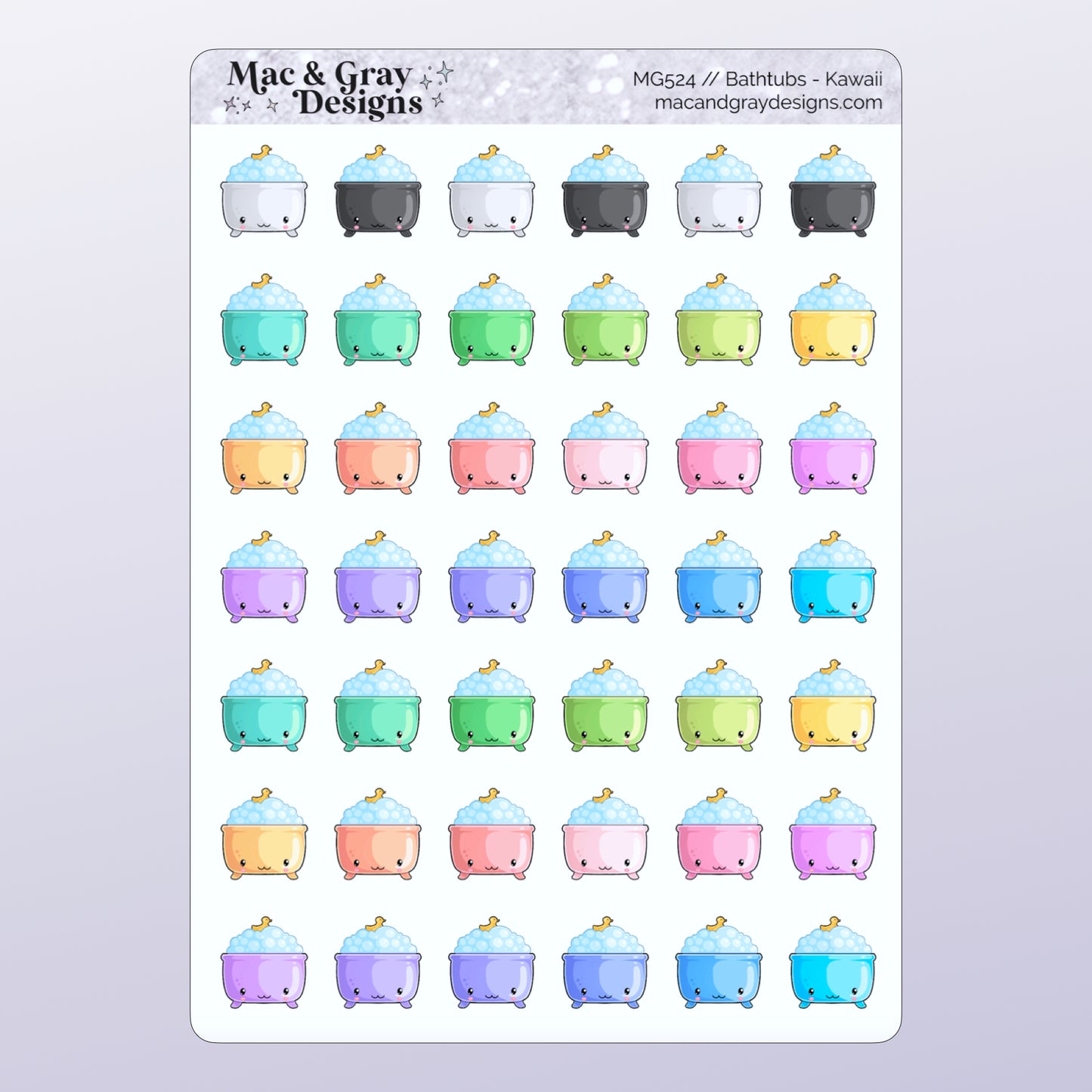 Bathtubs | Functional Stickers