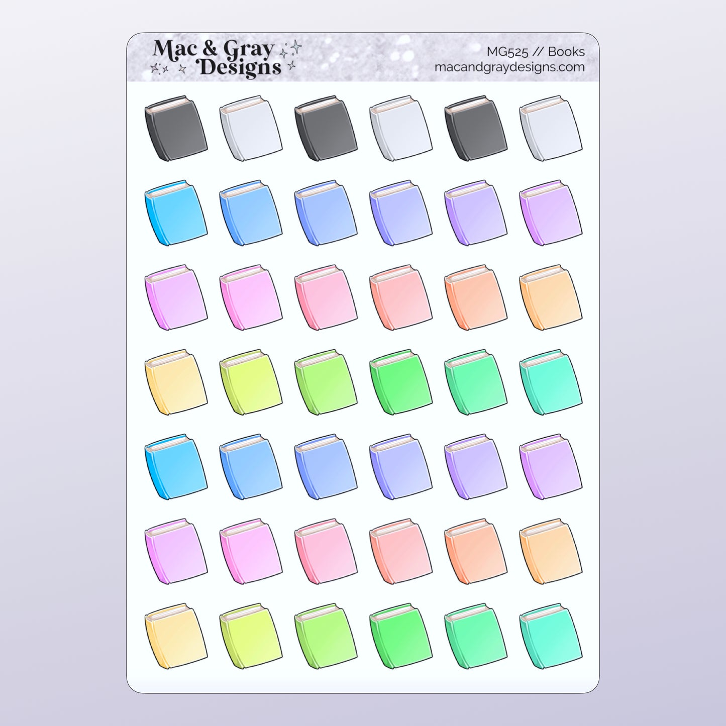 Books | Functional Stickers