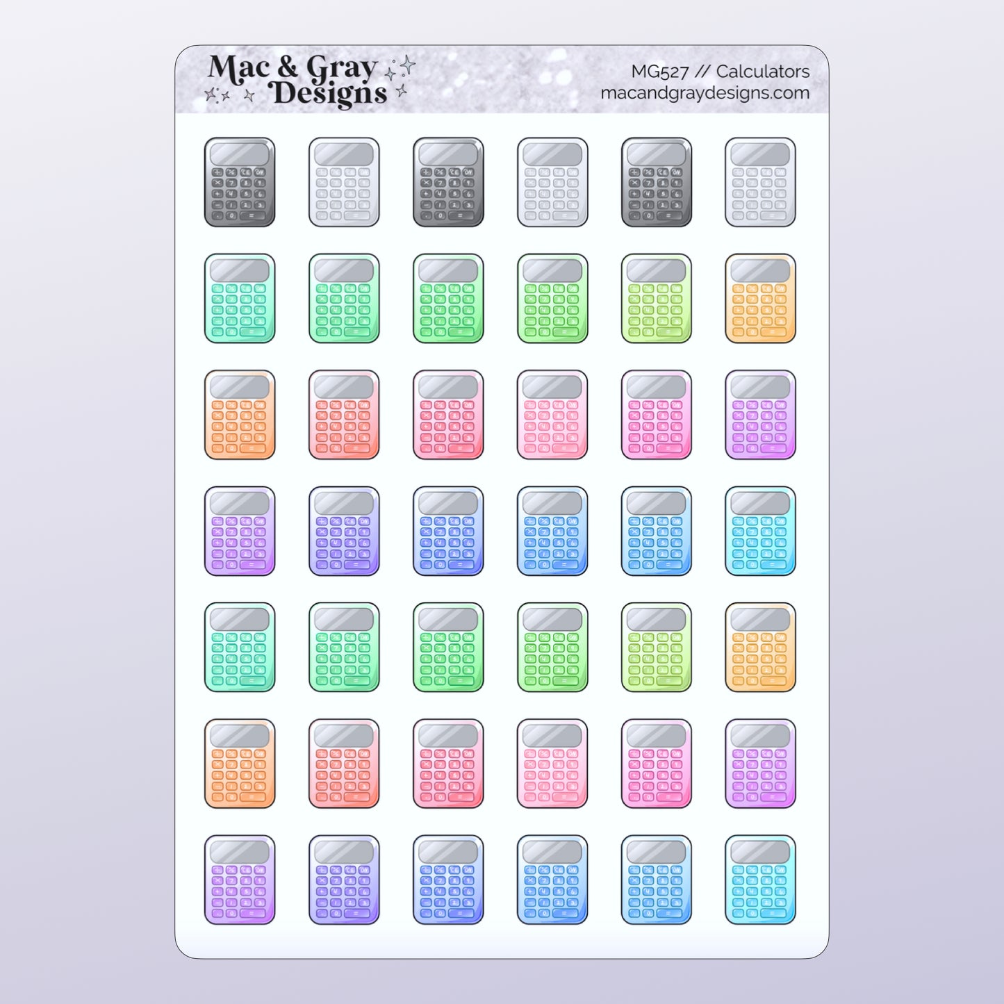 Calculators | Functional Stickers