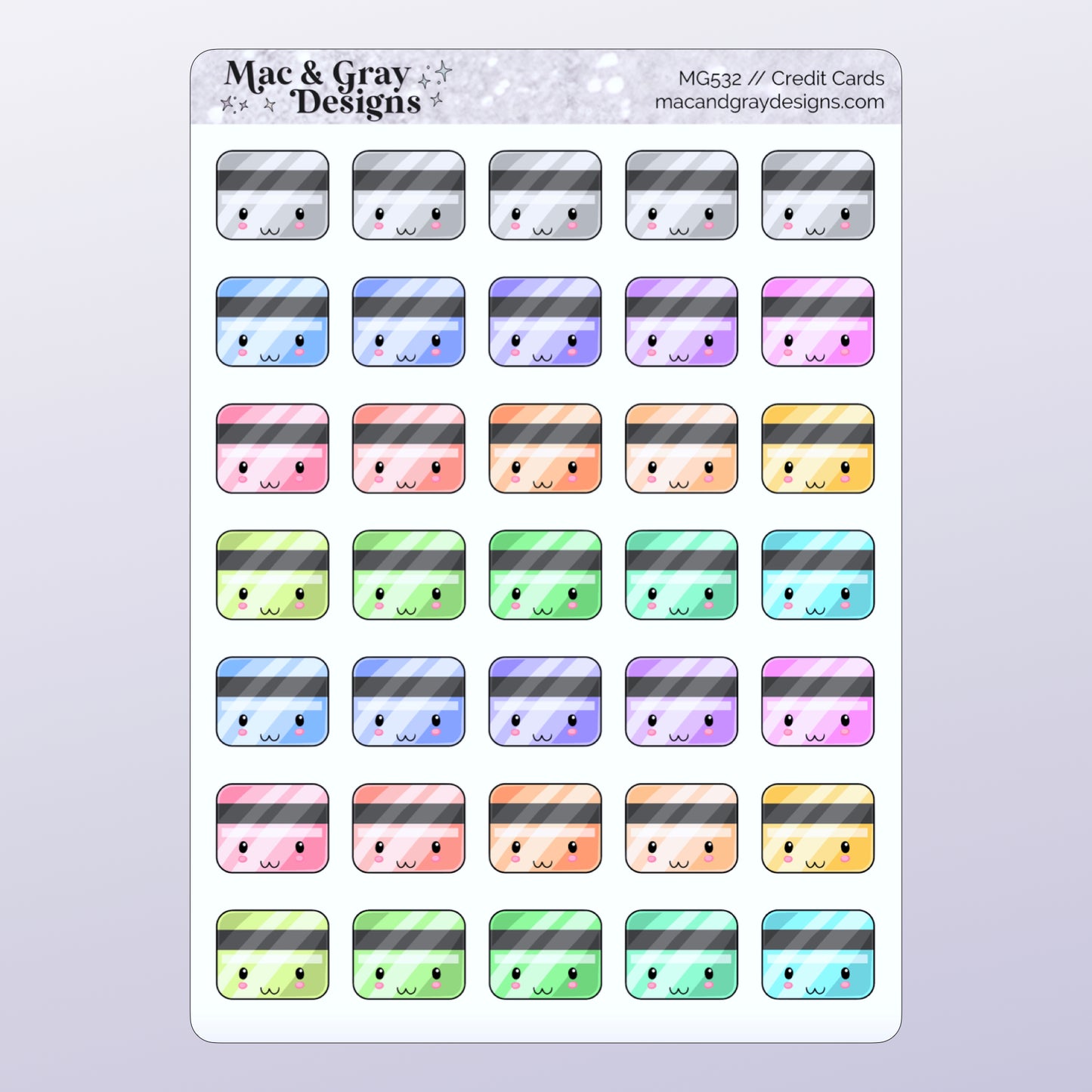 Credit Cards | Functional Stickers