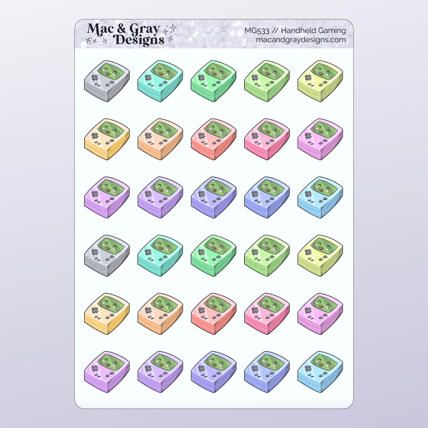 Handheld Gaming | Functional Stickers