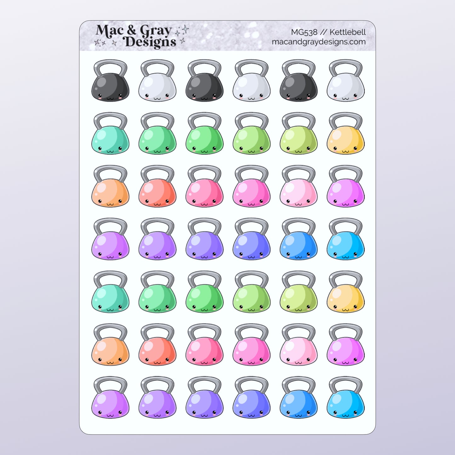 Kettlebell | Functional Stickers