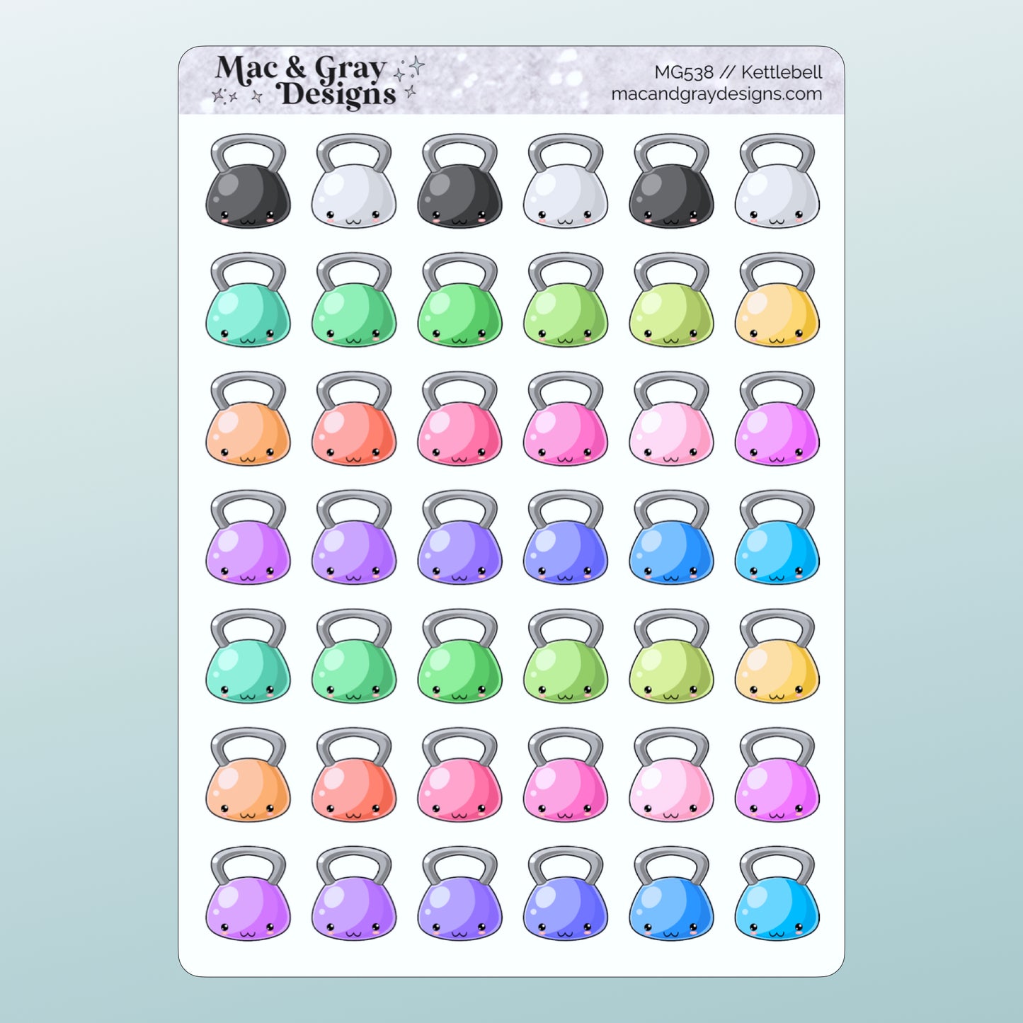 Kettlebell | Functional Stickers
