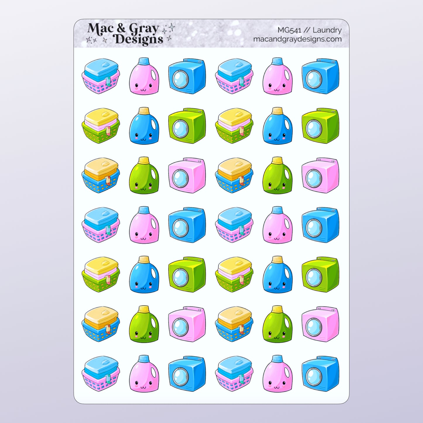 Laundry | Functional Stickers