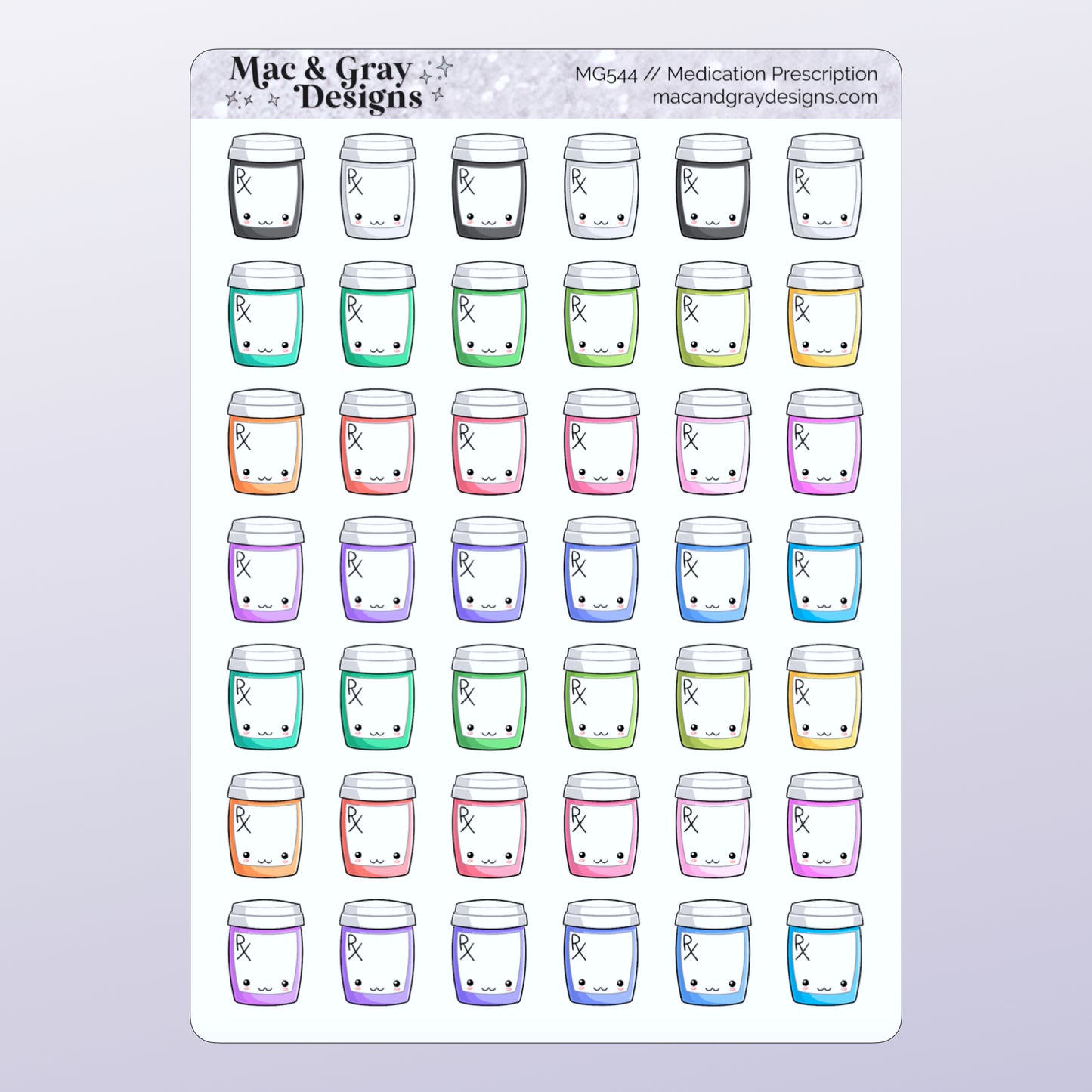 Prescription | Functional Stickers