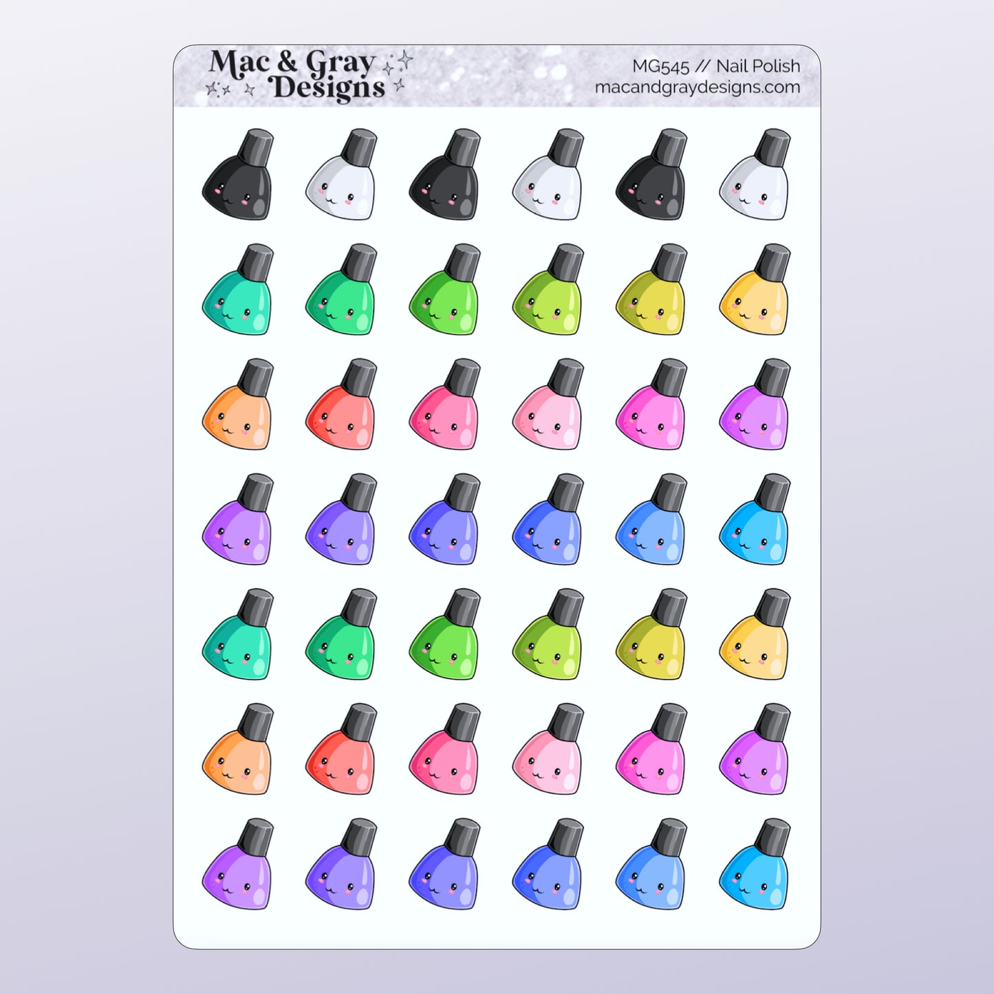 Nail Polish | Functional Stickers