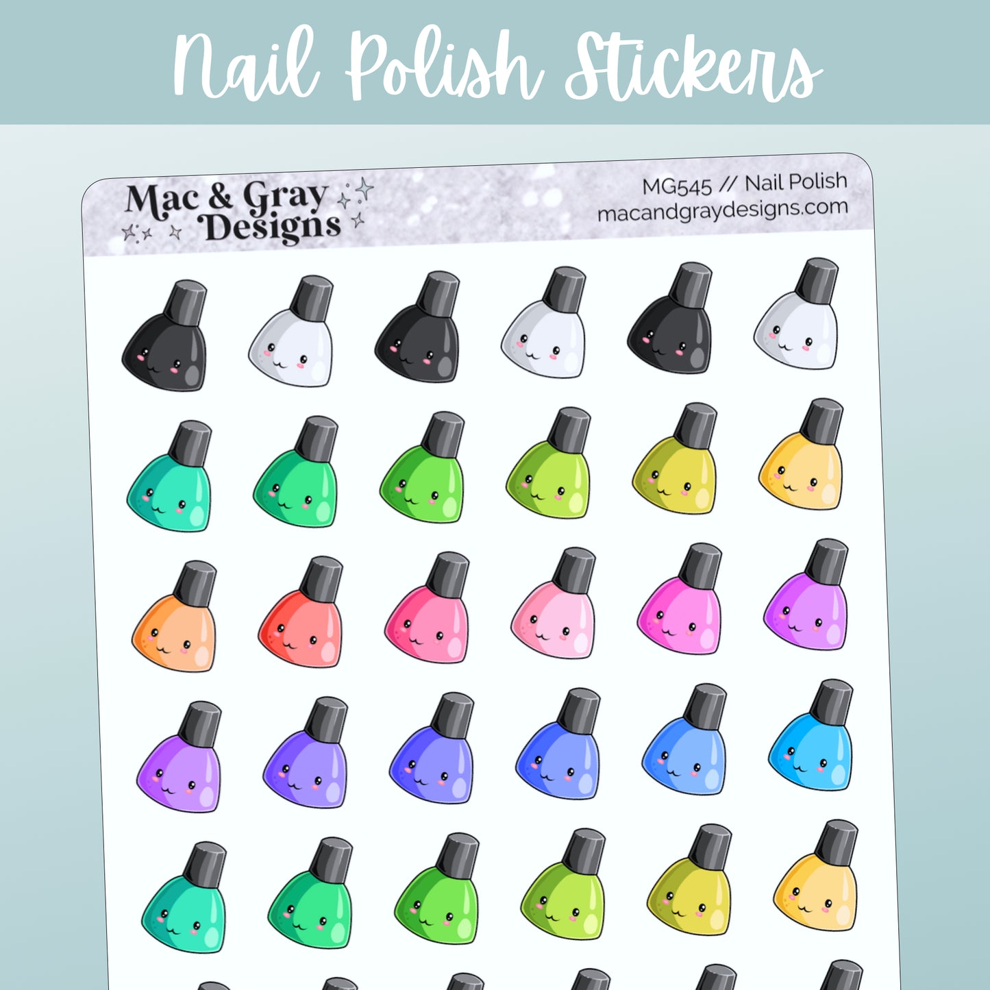 Nail Polish | Functional Stickers