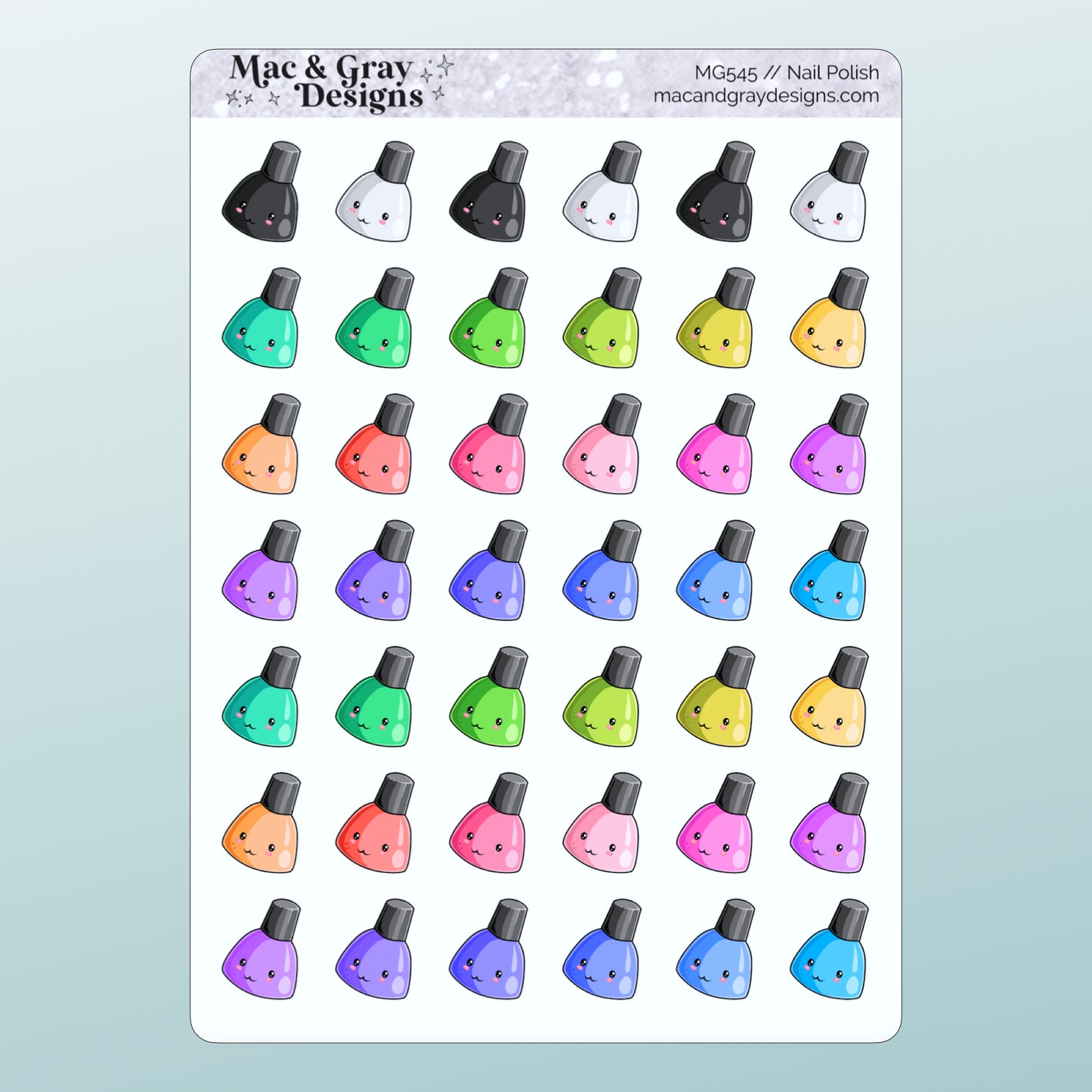 Nail Polish | Functional Stickers