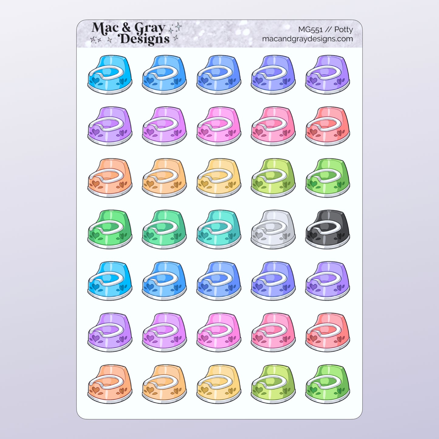 Potty Training | Functional Stickers