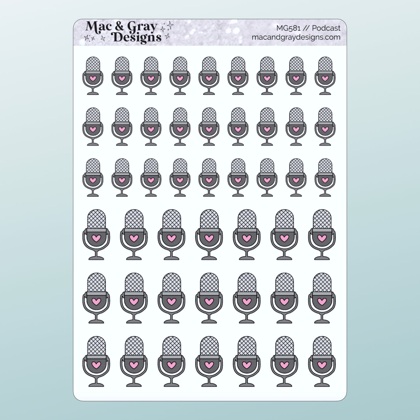 Podcast Doodles | Functional Stickers