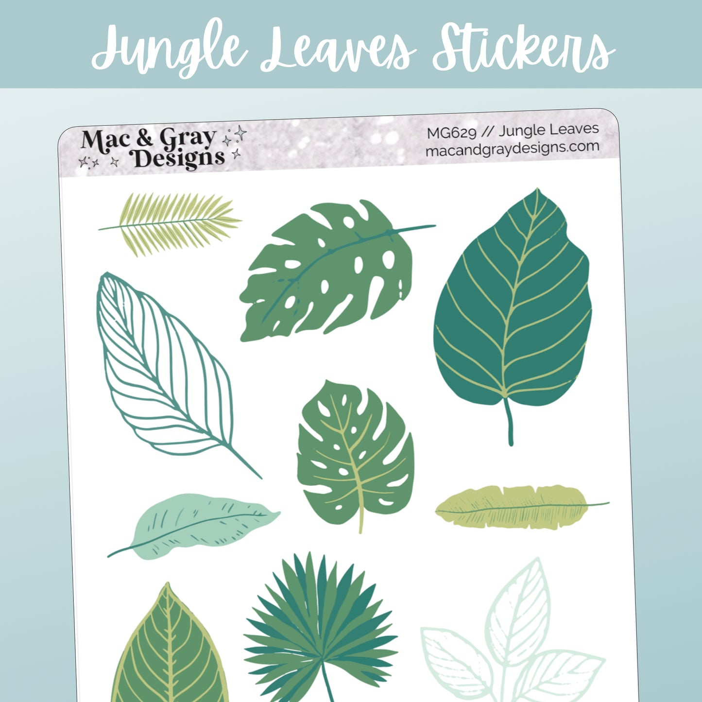 Jungle Leaves | Deco Stickers