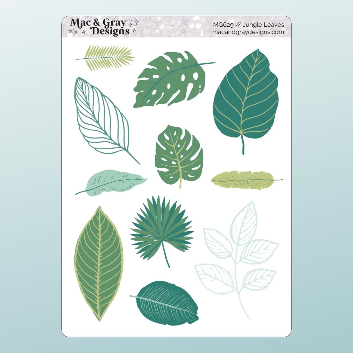 Jungle Leaves | Deco Stickers
